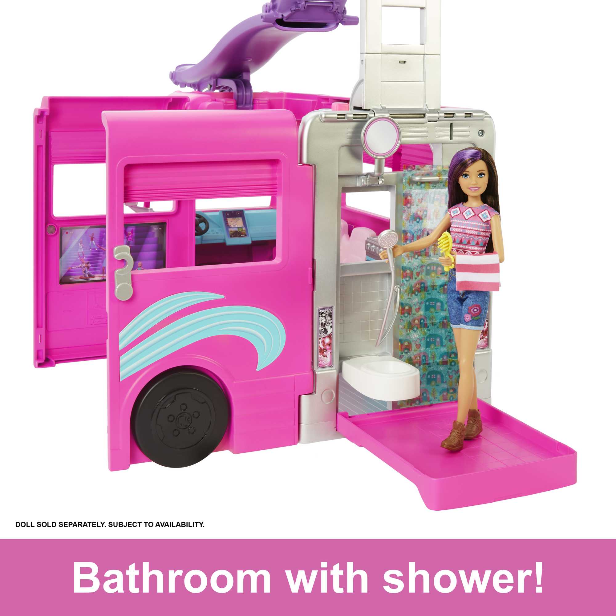 Barbie camper van set sale
