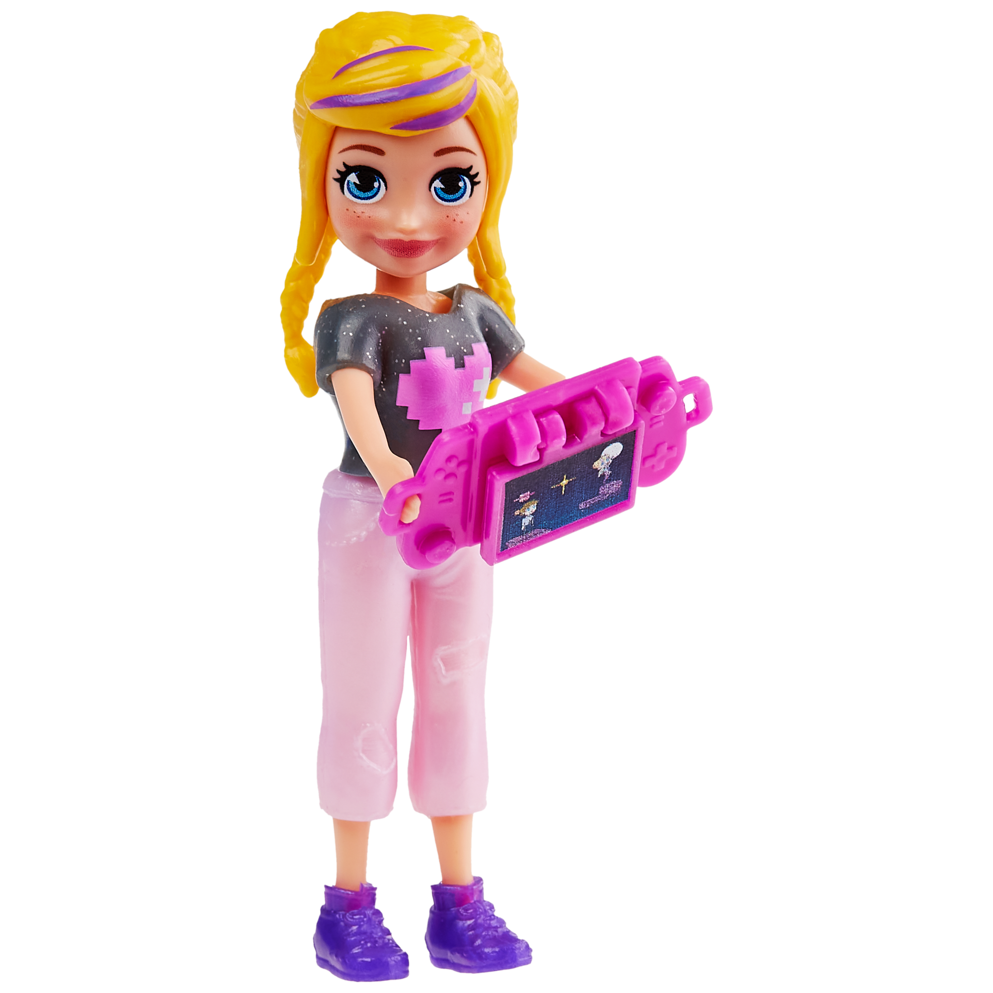 Polly Pocket Medium Fashion Pack, Travel Toy with Dolls and Clothing
