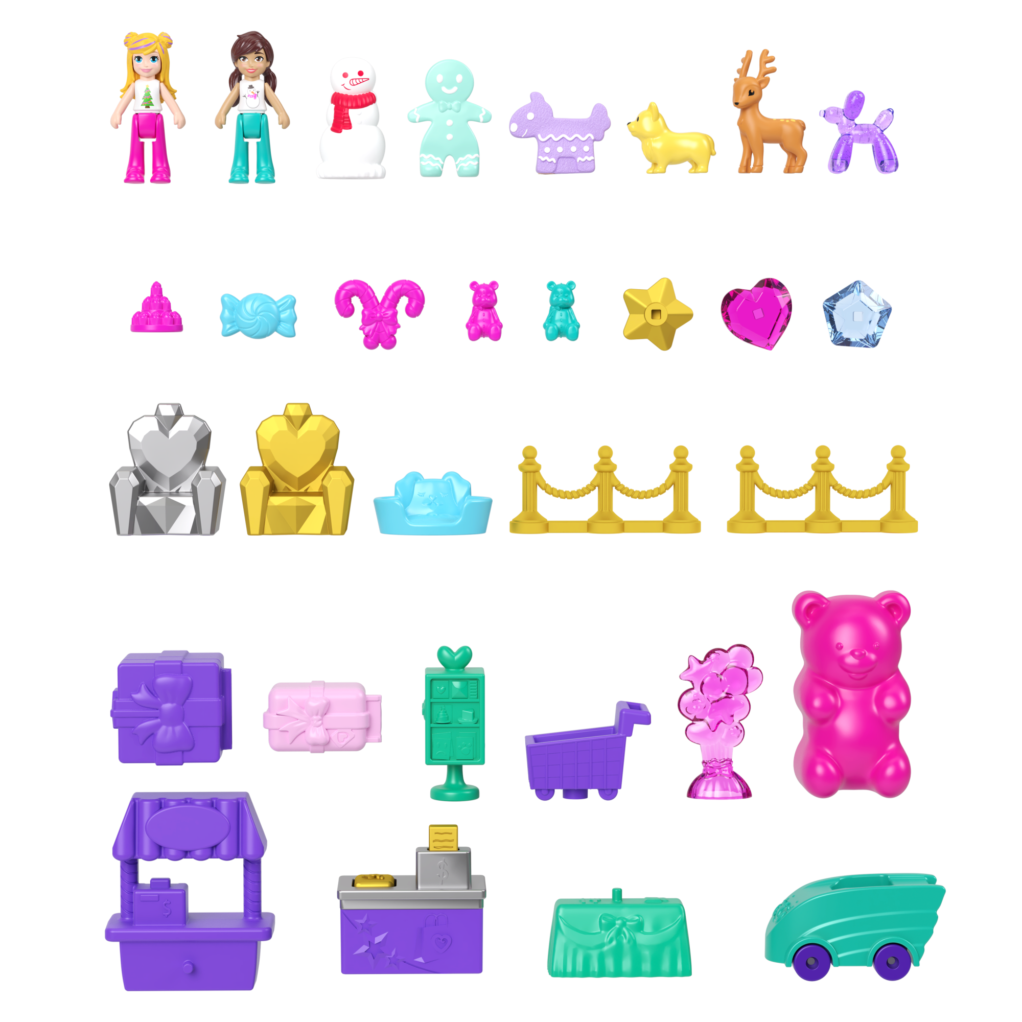 POLLY POCKET Advent Calendar Mattel Polly Pocket Advent Calendar 2025