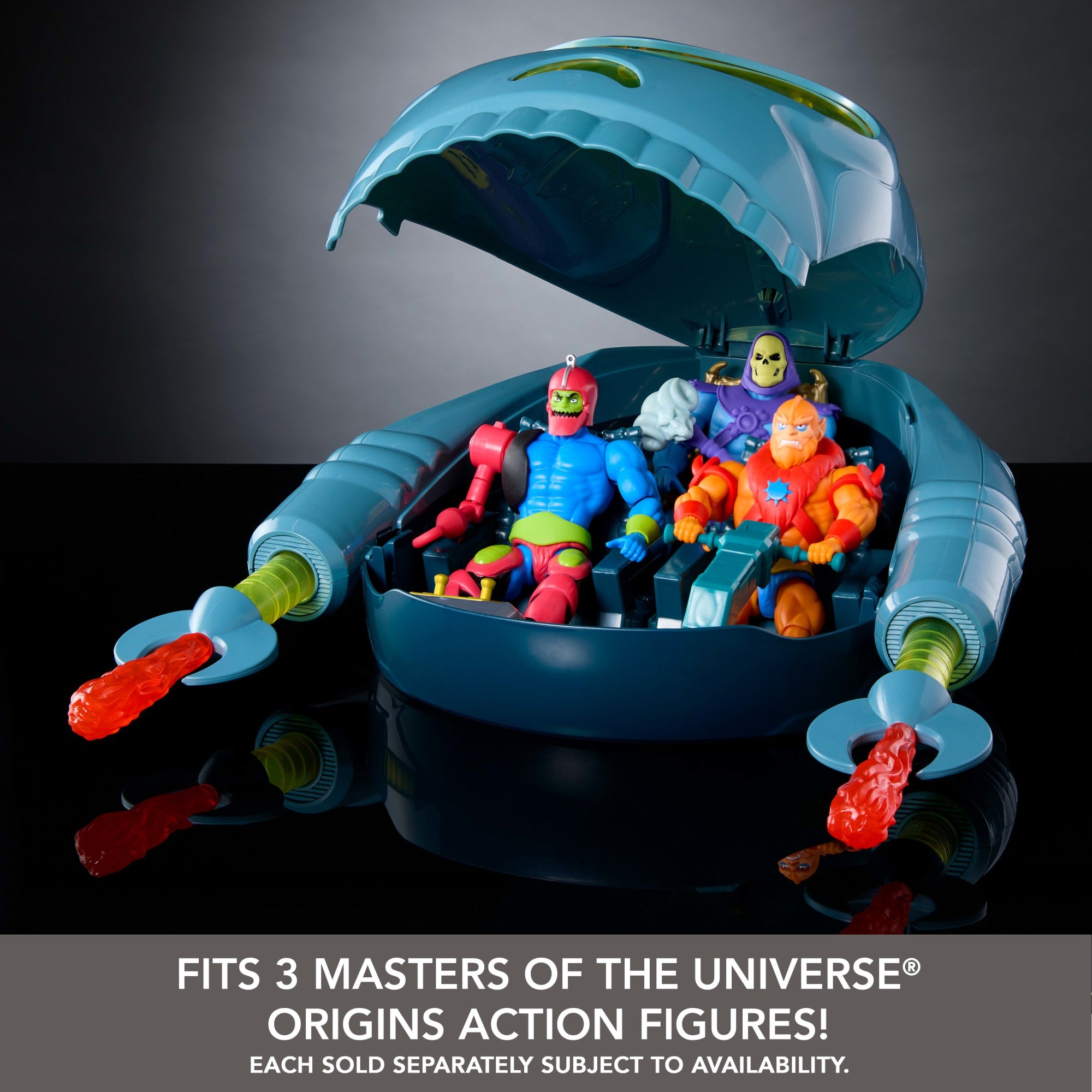Captain Power Mattel Tritor – Astronave Action Figure Sous Blister – Masters Of The Universe Style