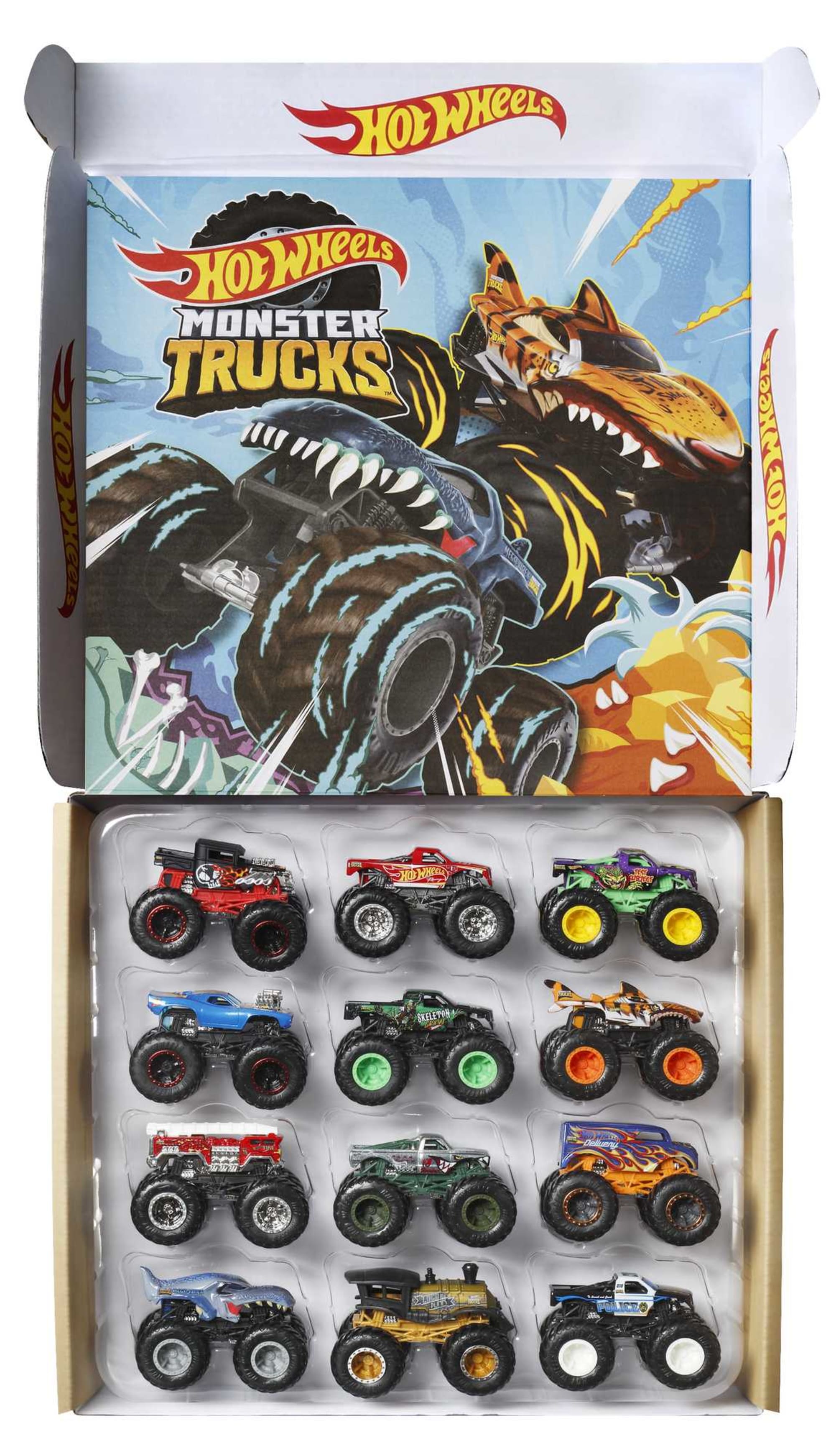 Hot Wheels Monster Trucks Ultimate Chaos 12Pk 1 Vehicle Mattel hot-wheels-monster-trucks-ultimate-chaos-12pk-1-vehicle-mattel