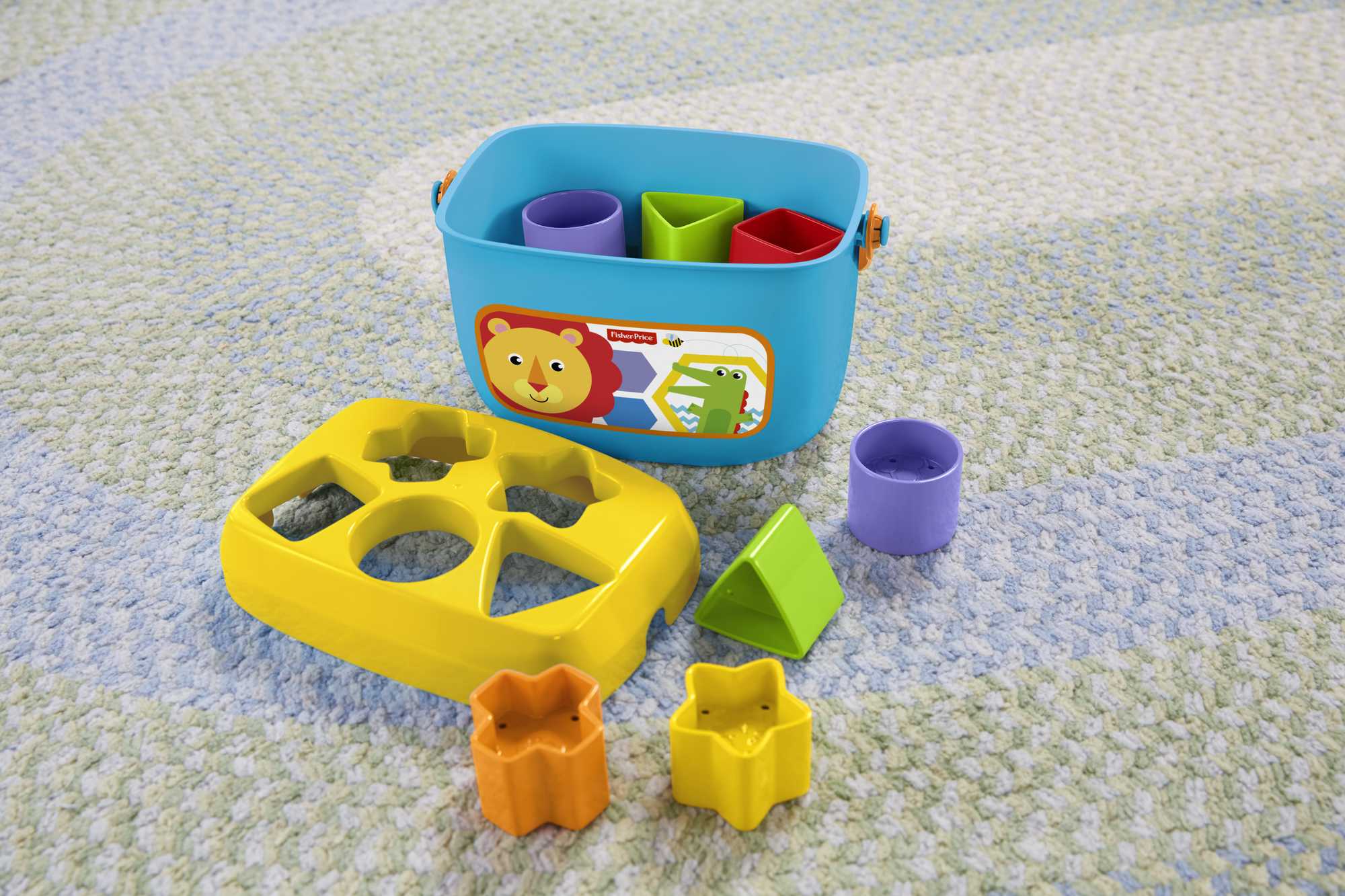 Fisher price shapes bucket sale