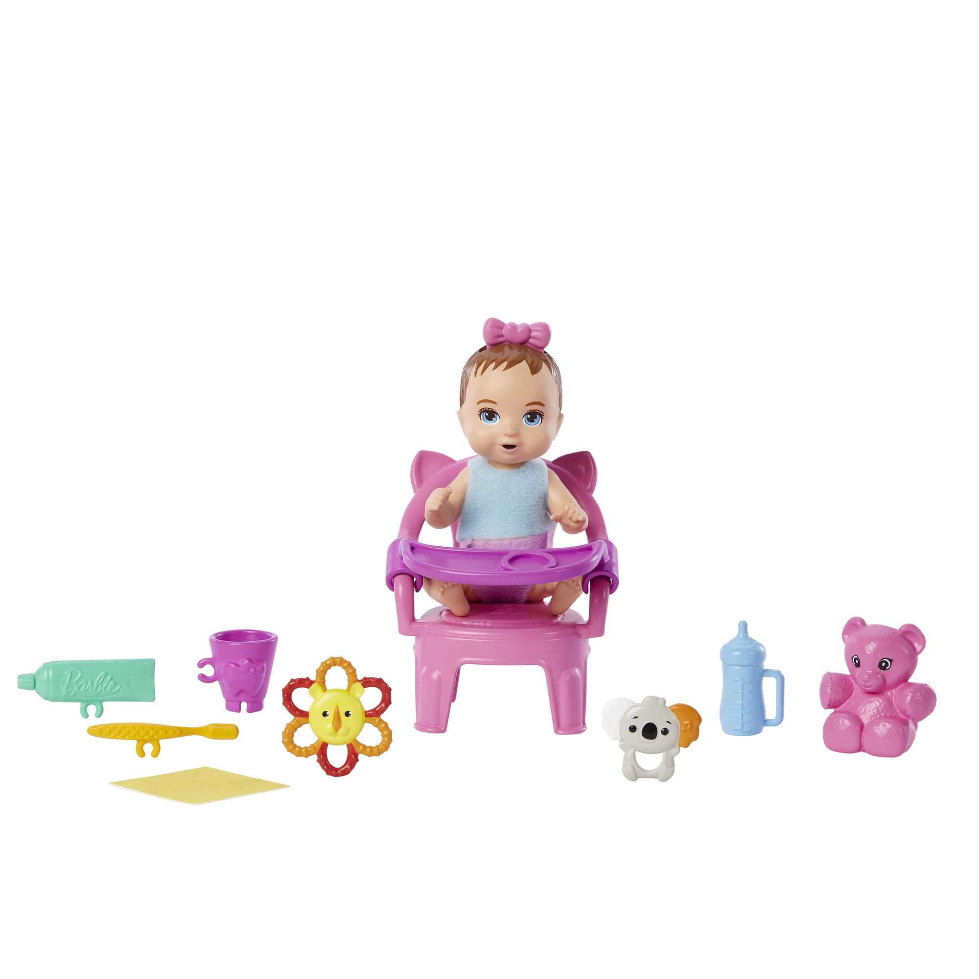 Barbie set with detto baby