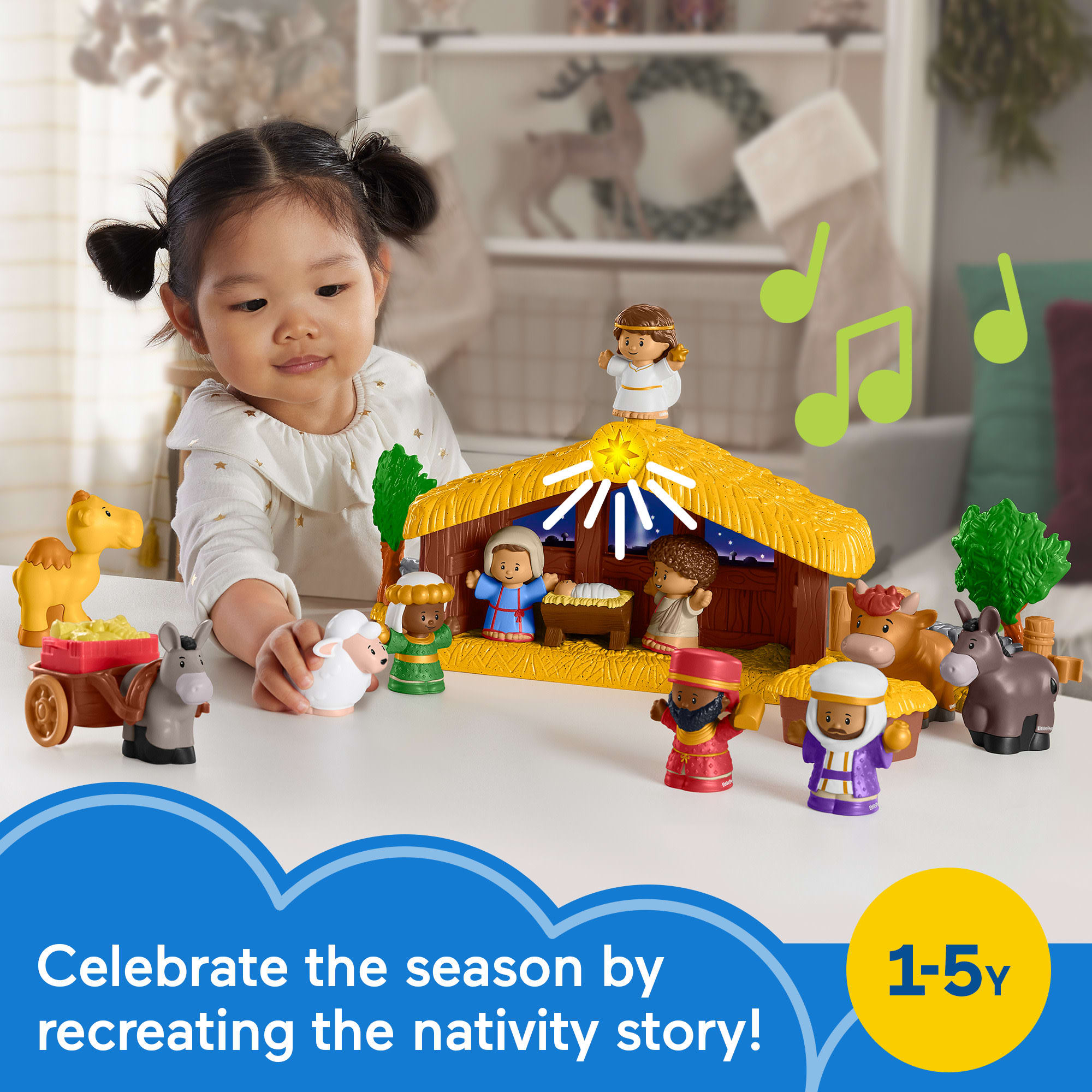 Fisher Price Little People Nativity Set Mattel