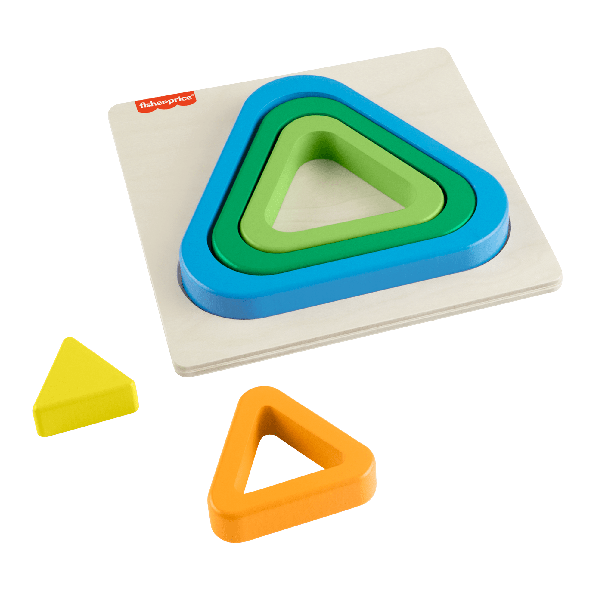 Fisher Price Juguete para Bebes Rompecabezas Triangulo de Madera
