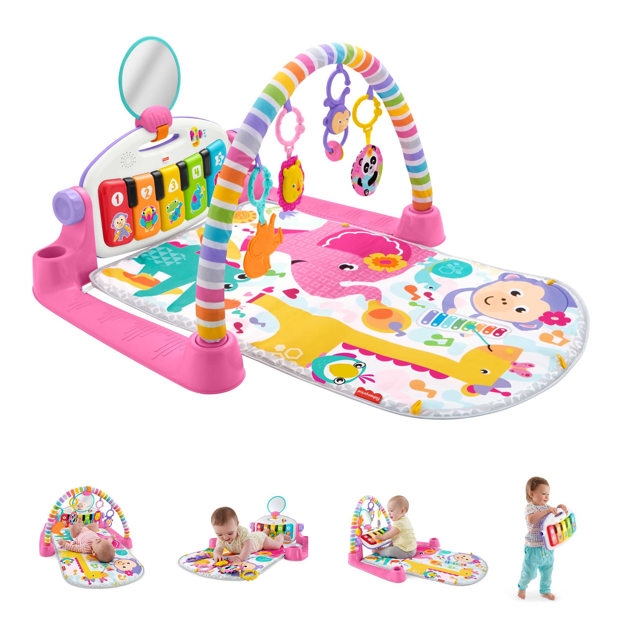 Fisher Price Deluxe Kick Play Piano Gym Mattel