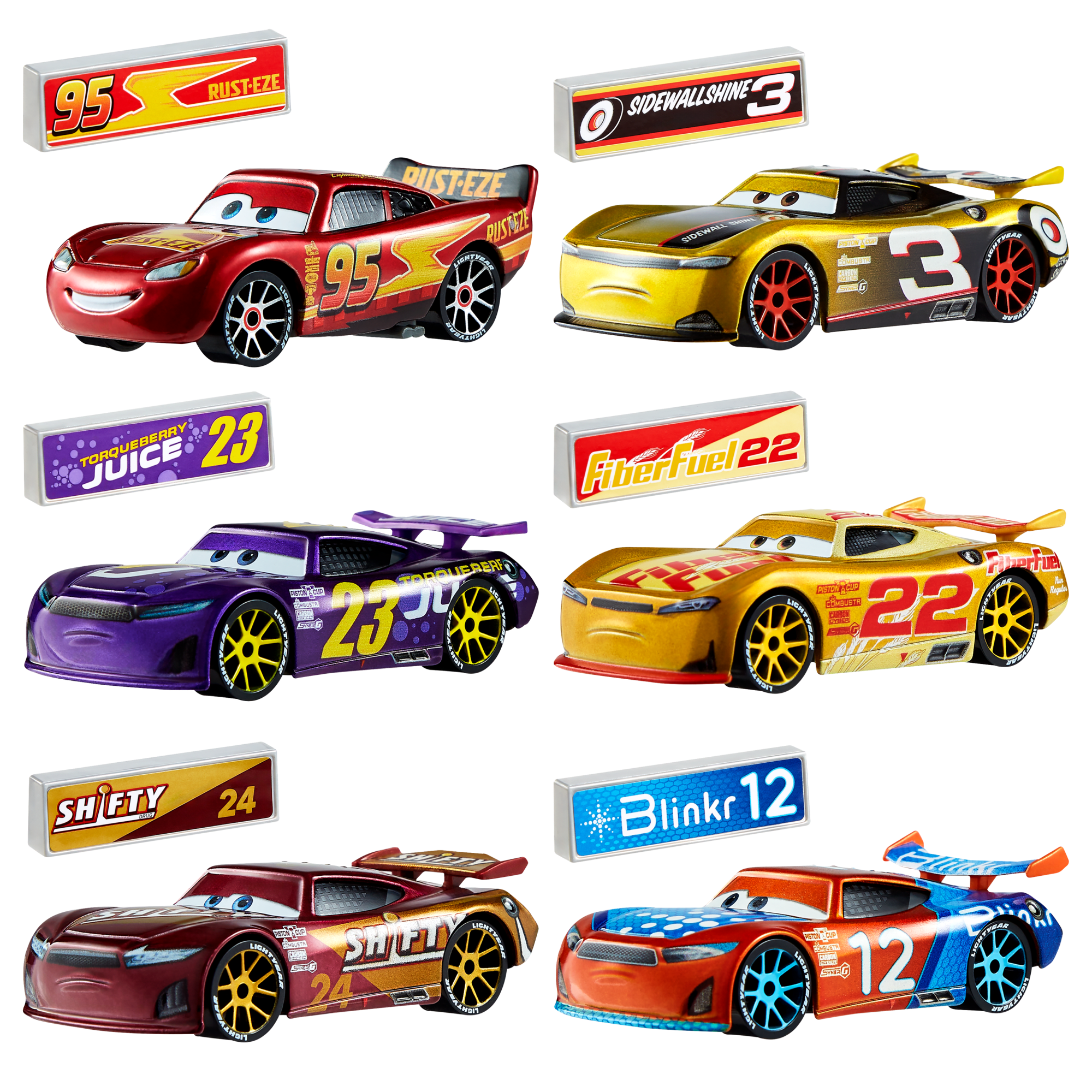 Disney and Pixar Cars NASCAR Assortment Mattel