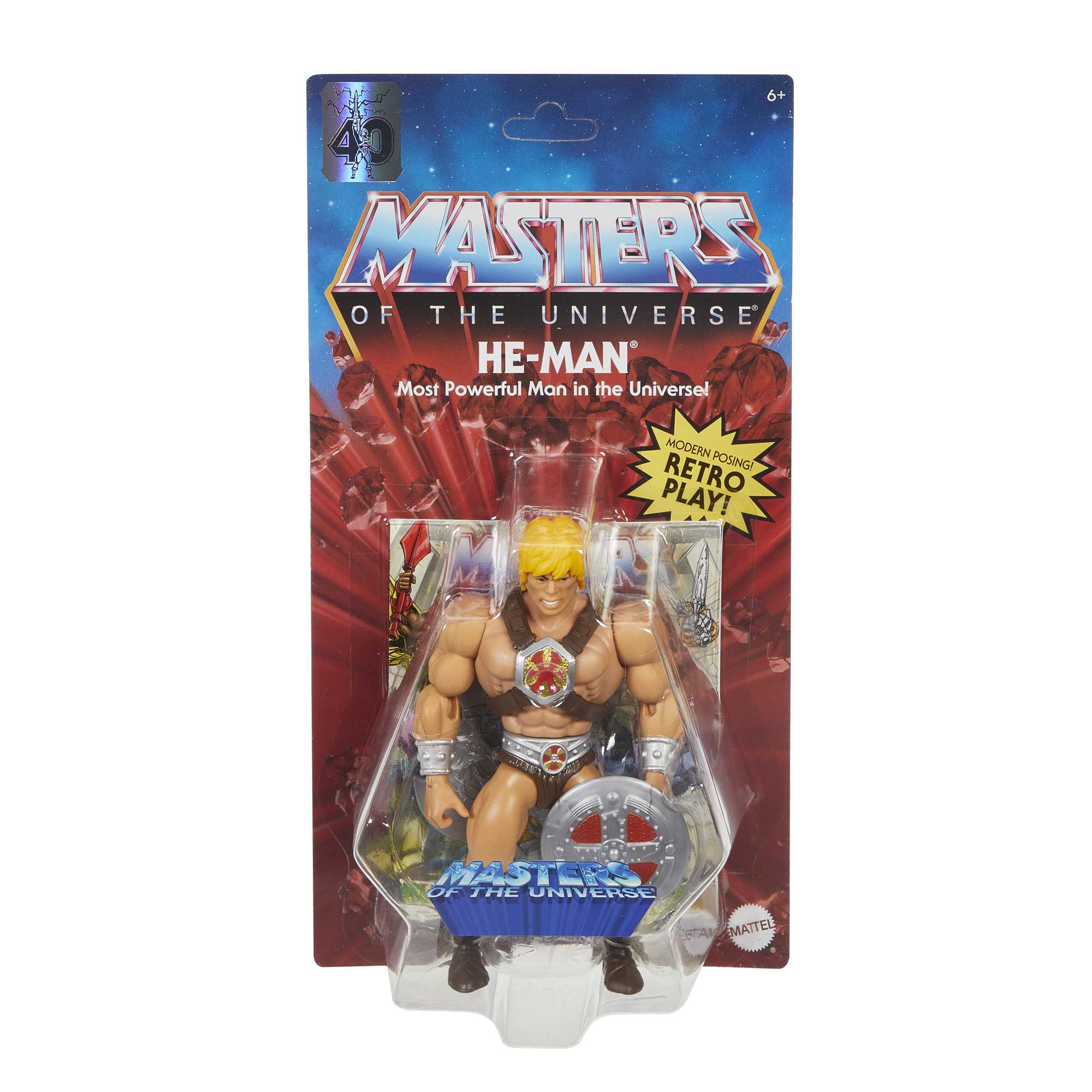 Masters of the Universe Origins Toy, He-Man Super Hero MOTU Action Figure |  Mattel