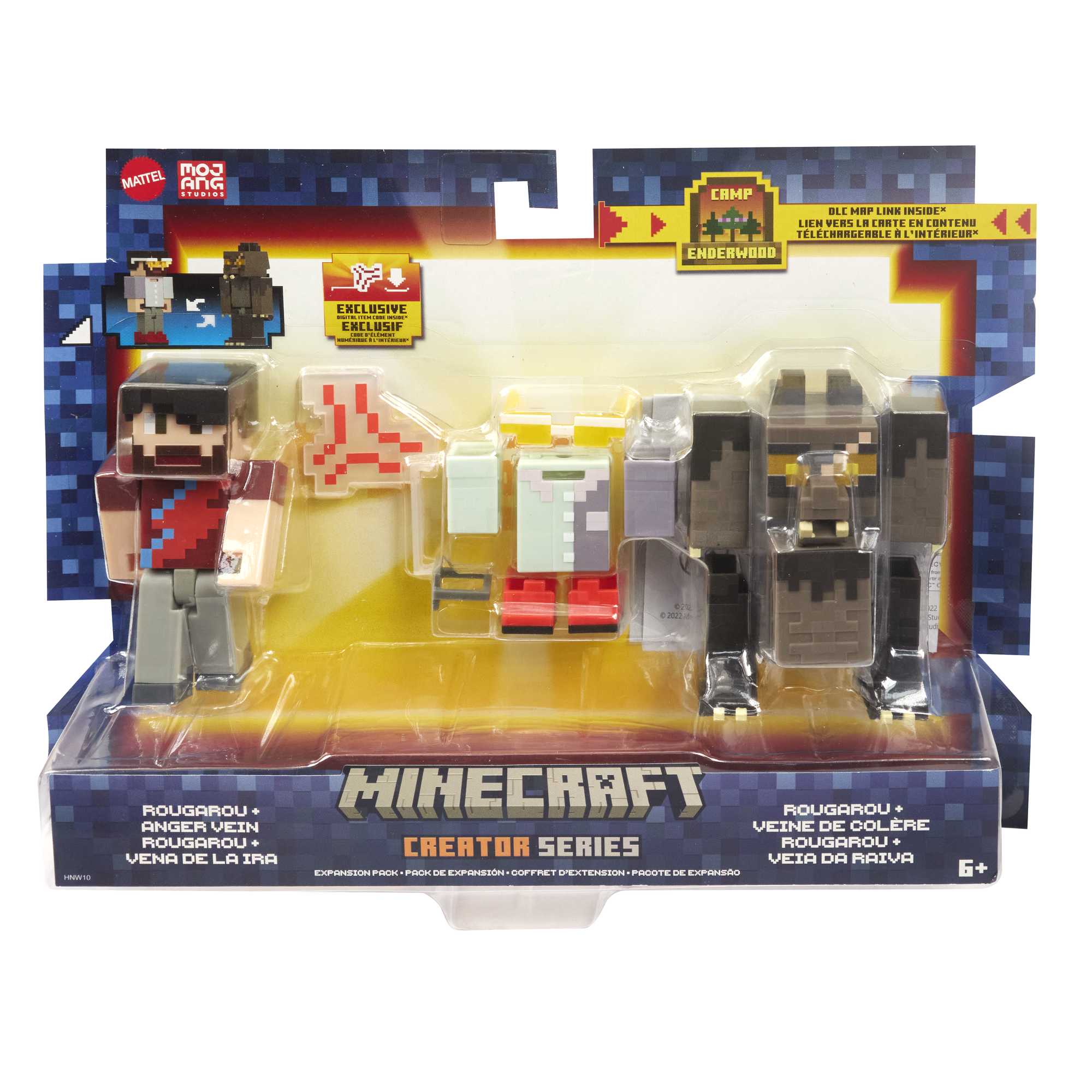 Minecraft Creator Series-Figurines Articulées et Accessoires, Jouets