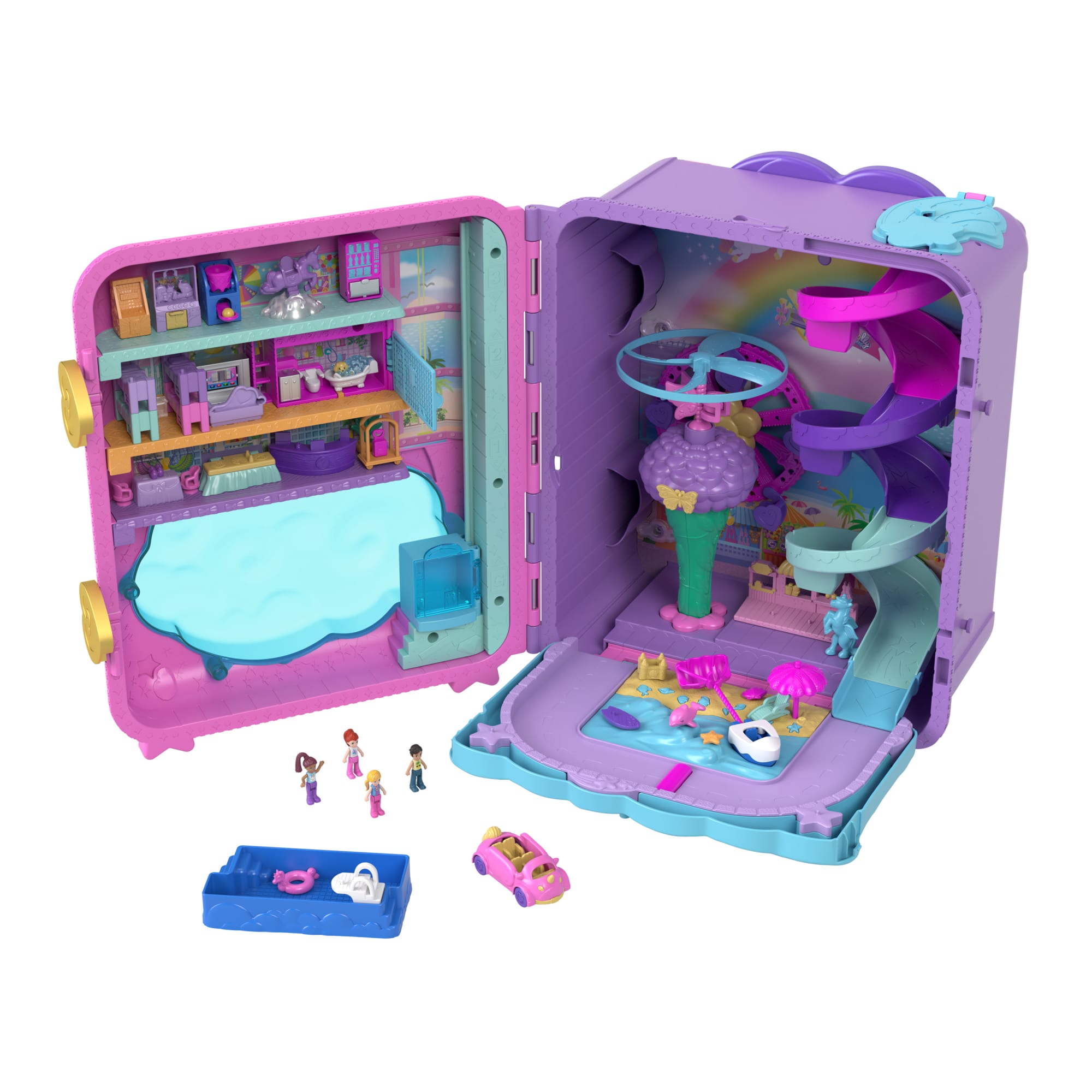 Polly Pocket-Coffret Valise Polly Pocket Pollyville