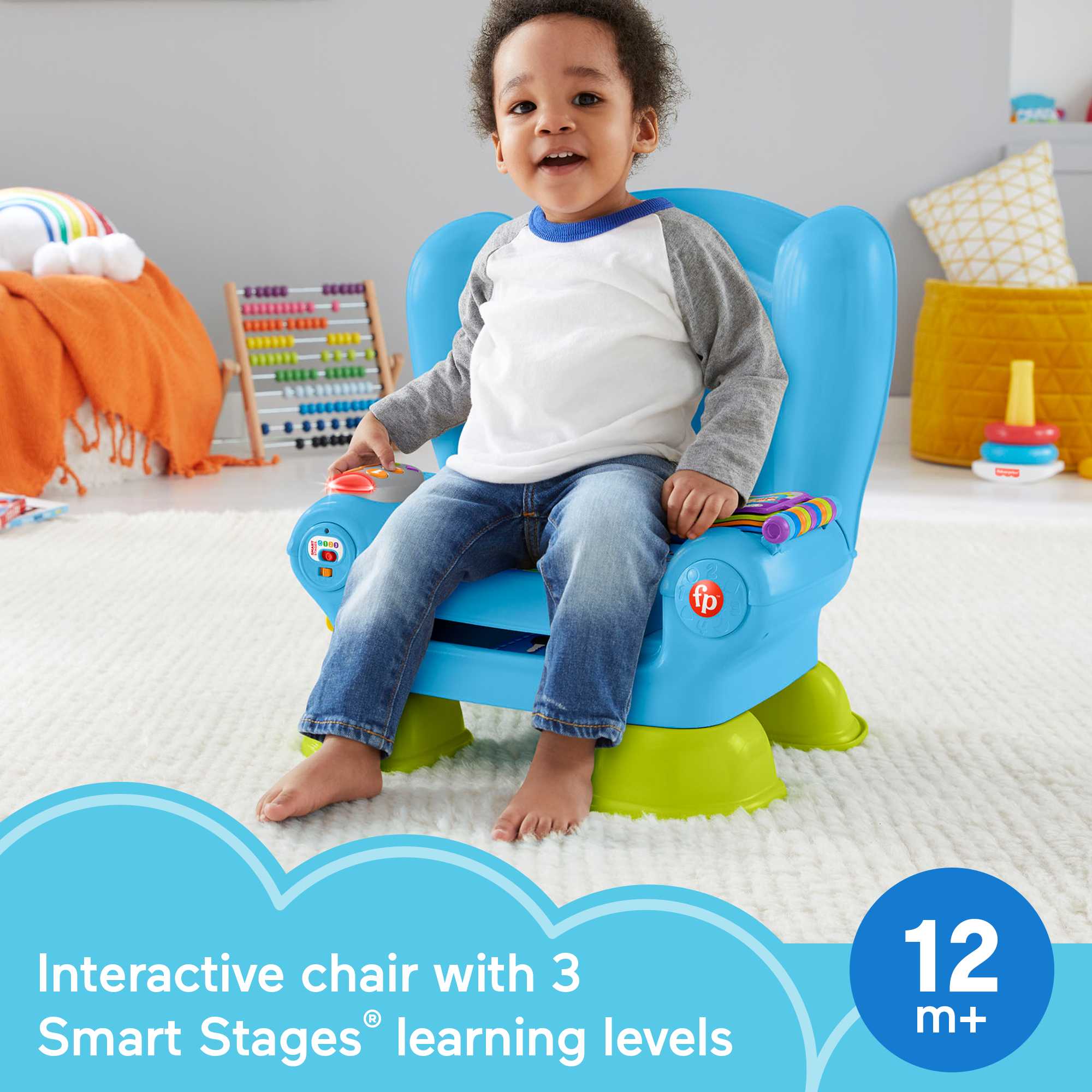 Laugh & Learn Fisher-Price Laugh & Learn Smart Stages Chair | Mattel