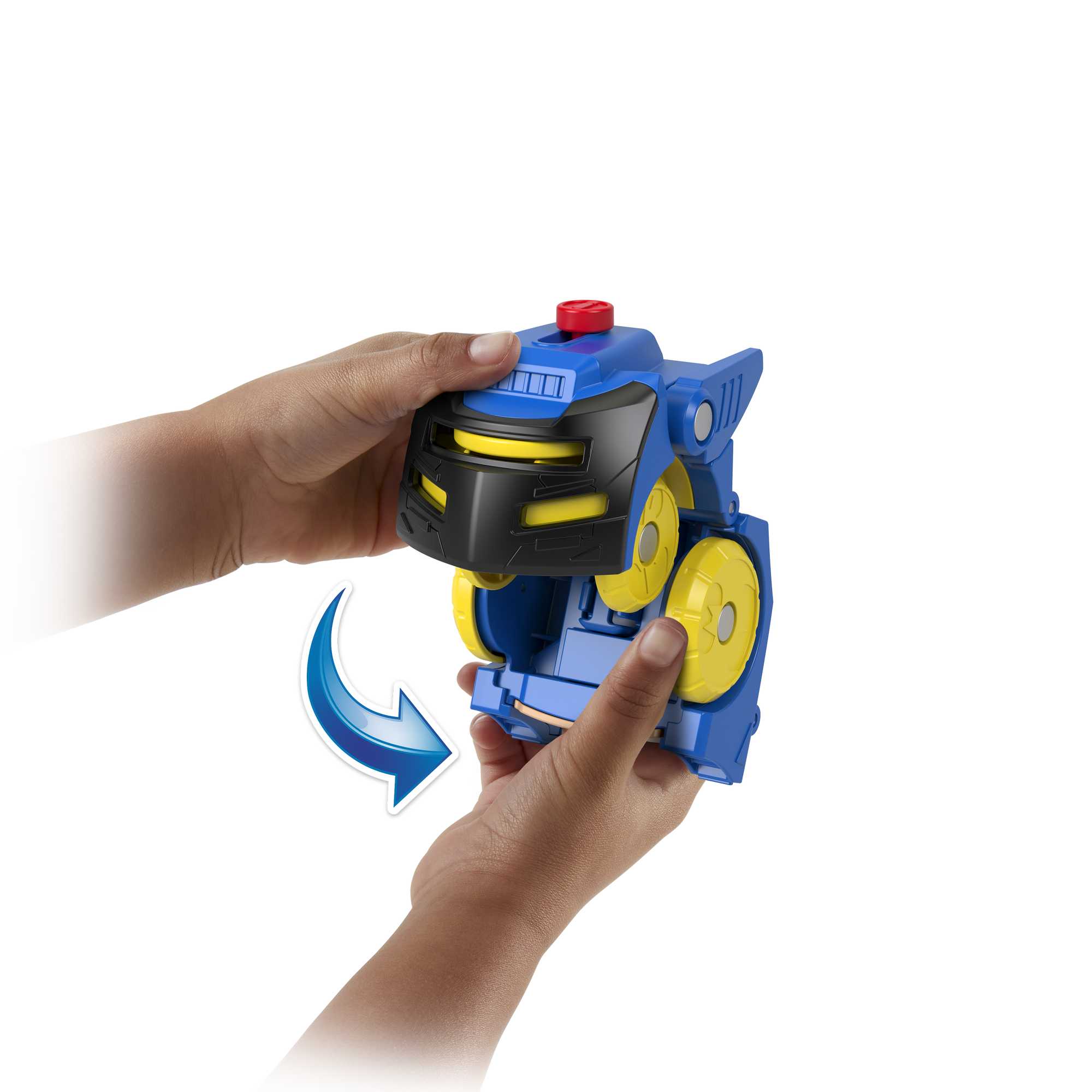Imaginext DC Super Friends Figura de Ação Head Shifters Batman & Batmóvel