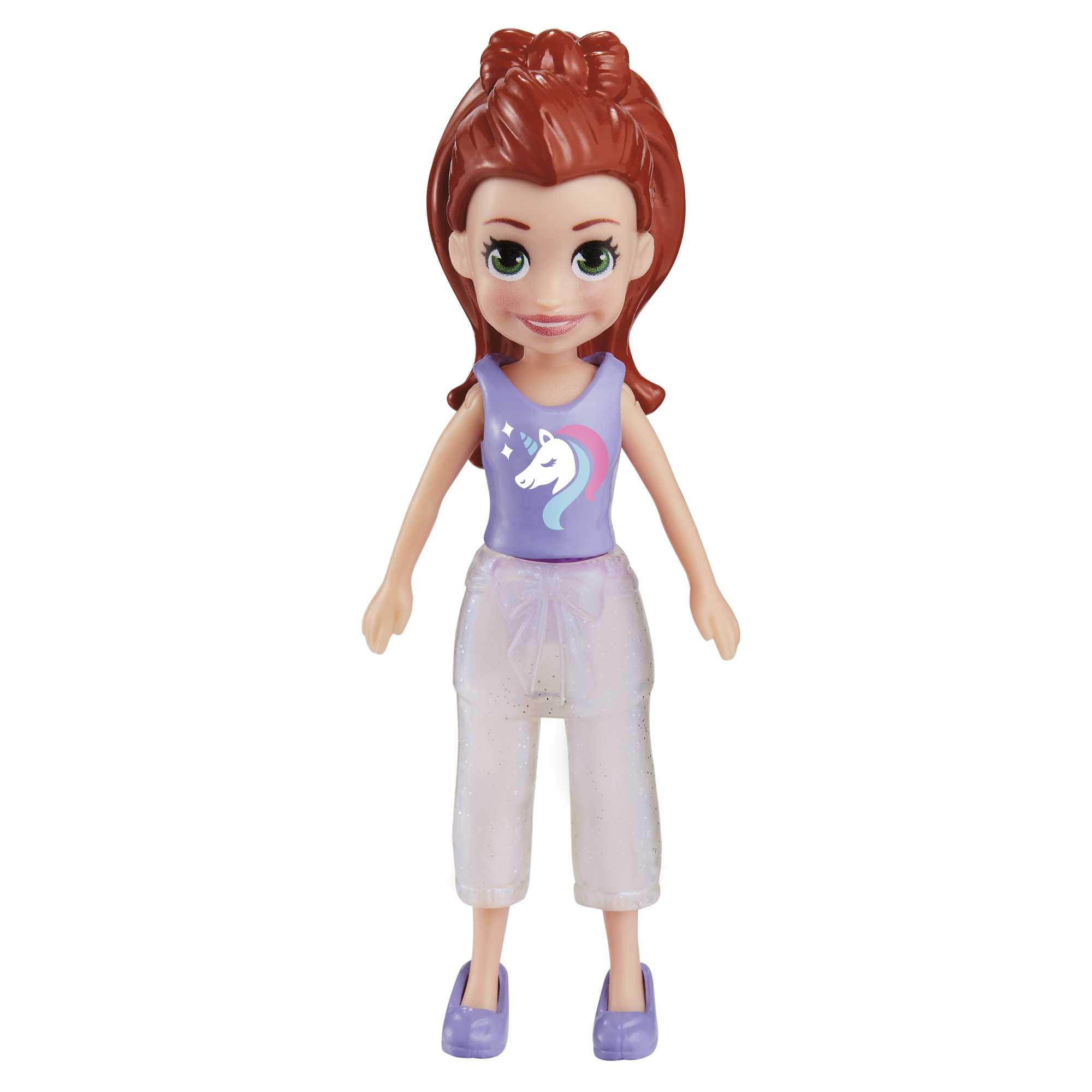 Polly Pocket Conjunto de Brinquedo Pacote de Modas Lila Shimmer & Shine