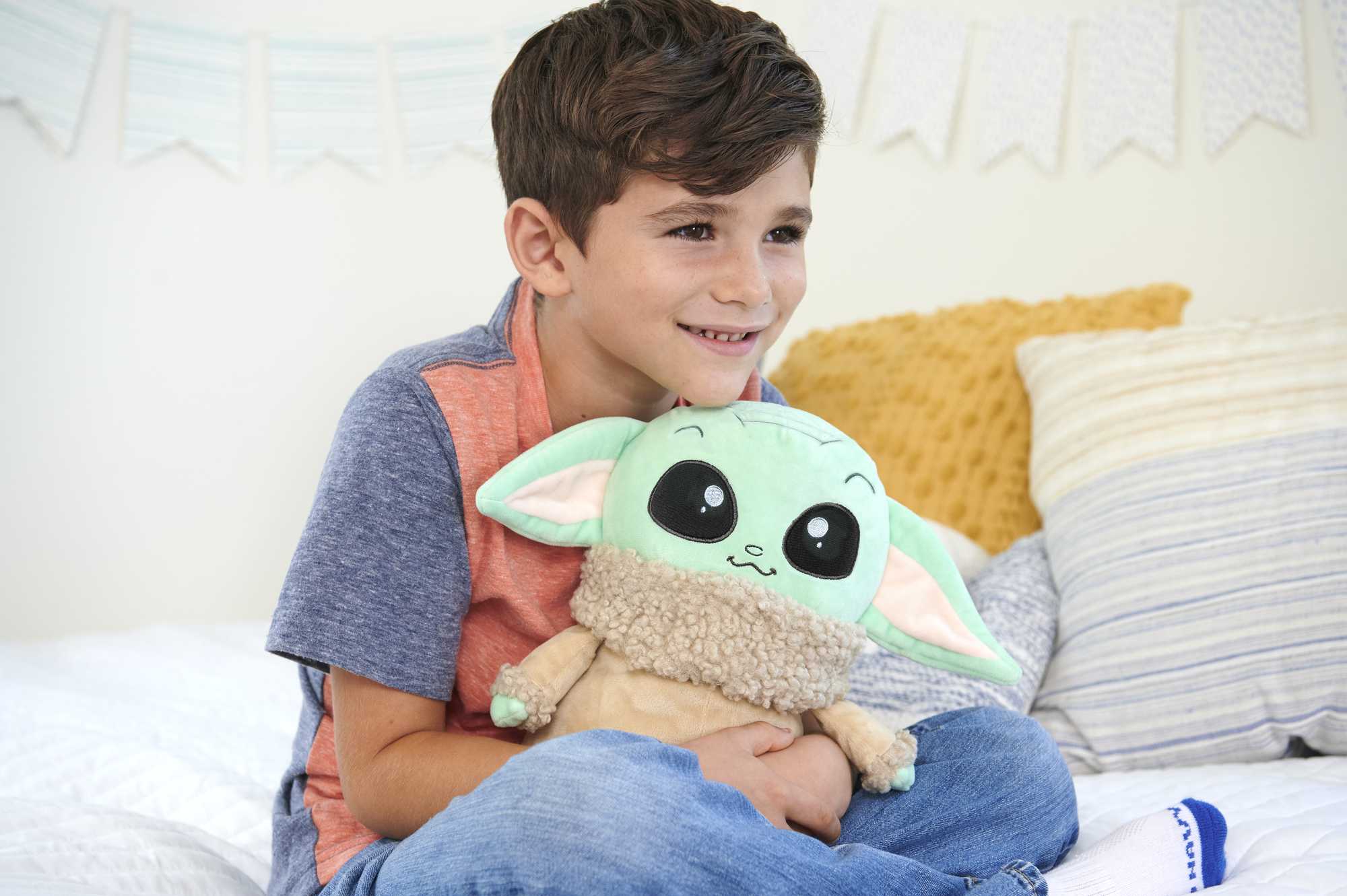 Star Wars Jumping Grogu Plush Toy With Jumping Action And Sounds