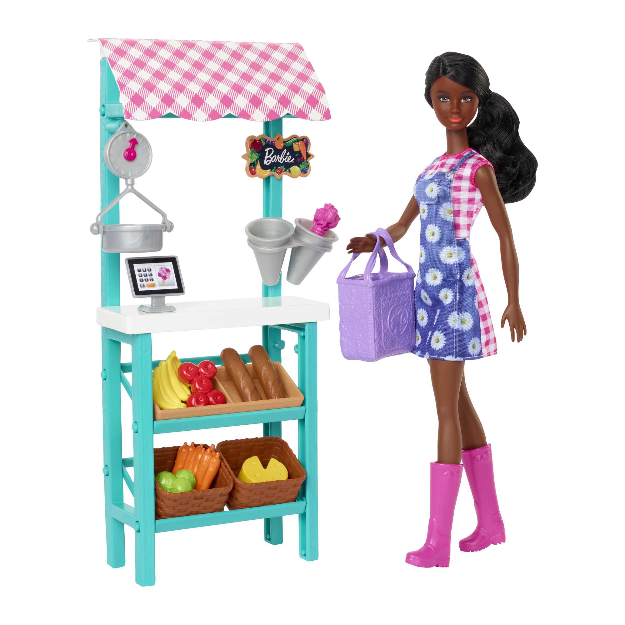 Barbie & Chelsea Grocery Shopping - Barbie Doll Supermarket