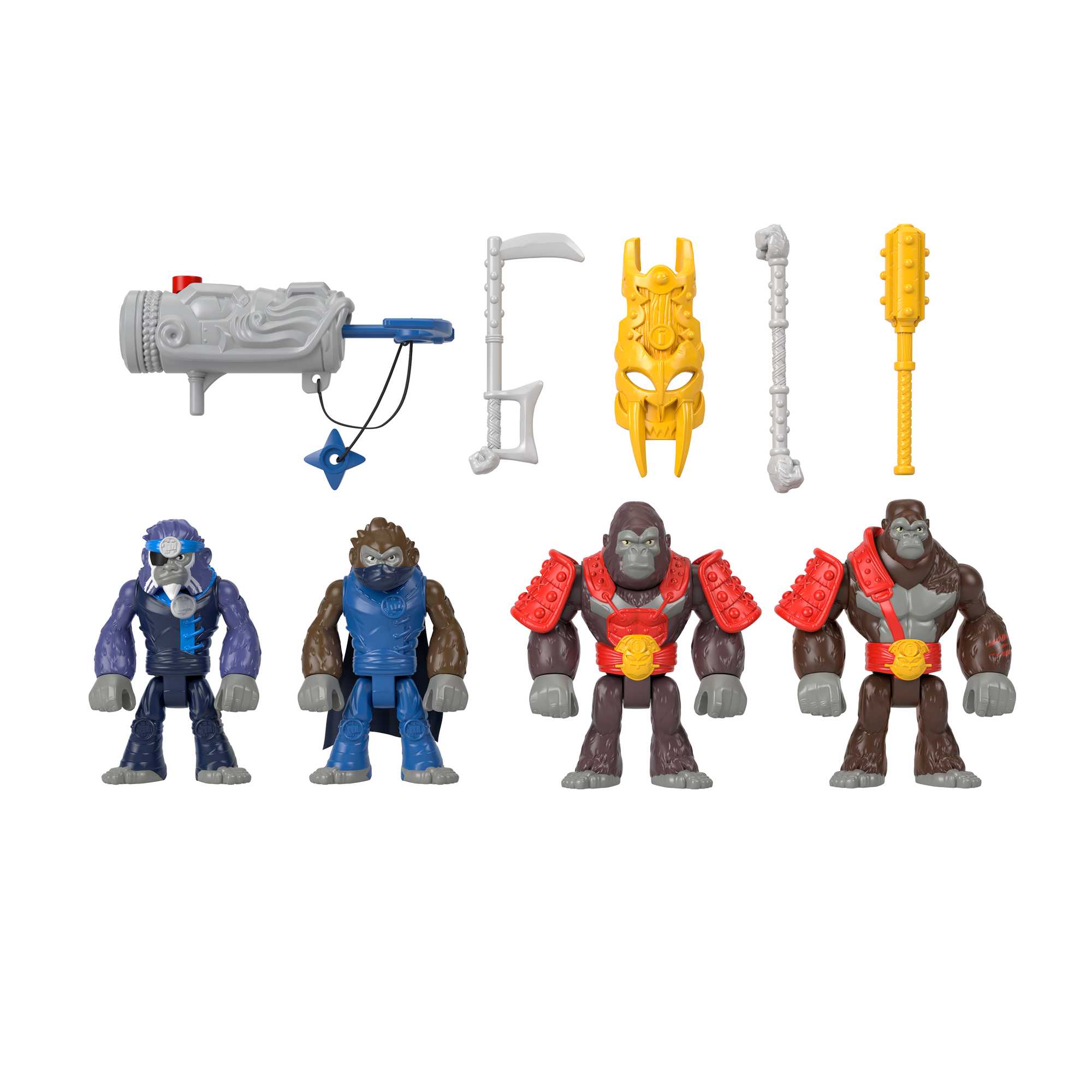 Fisher-Price Imaginext-Armée Singe vs Gorille-Coffret de Figurines