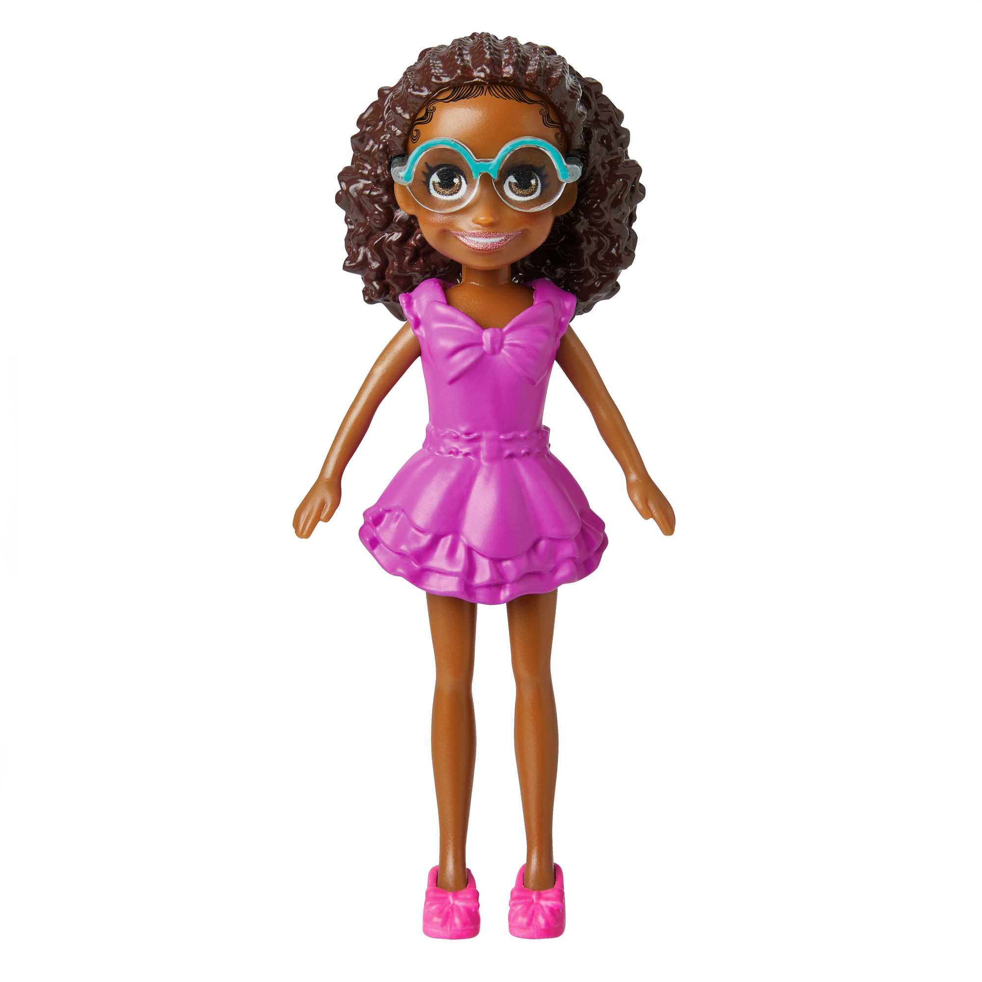 Polly Pocket Poupée et 18 Accessoires, Atelier de Peinture de Shani