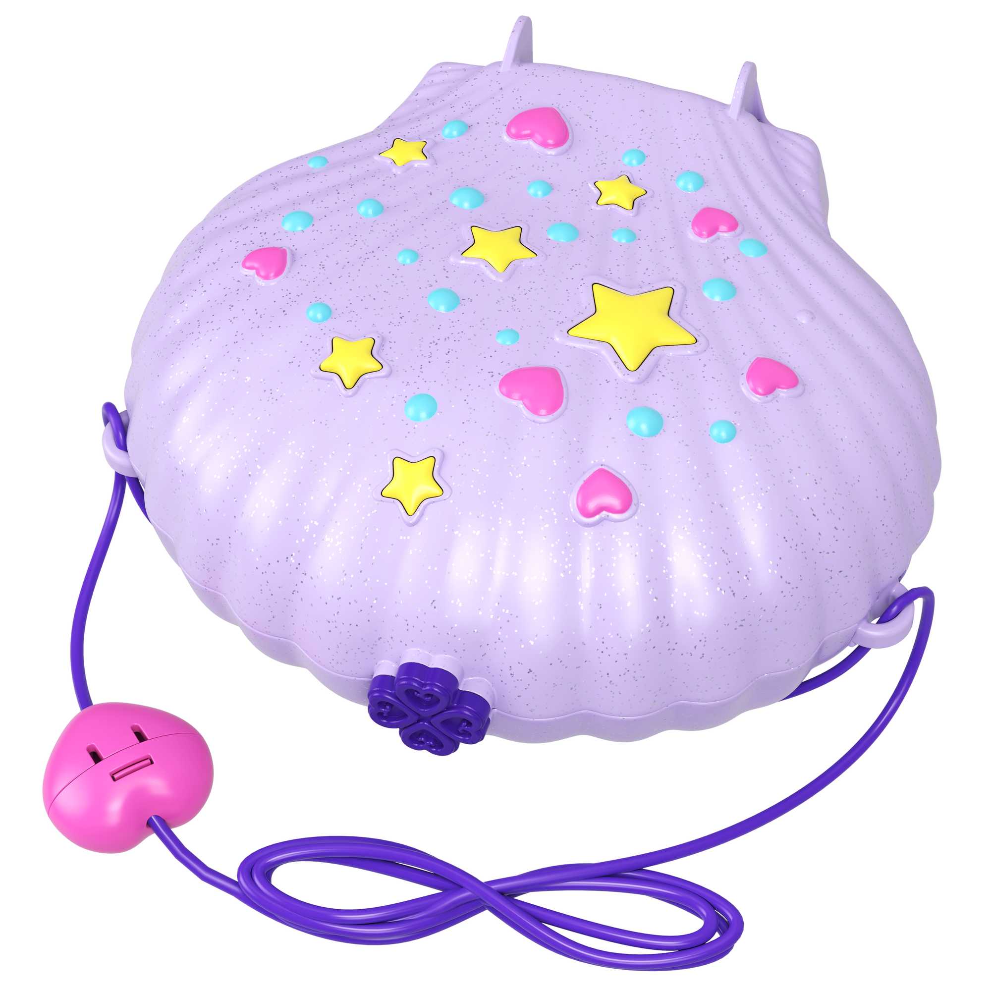 Polly Pocket Conjunto de Brinquedo Estojo de Concha Polly & Lila