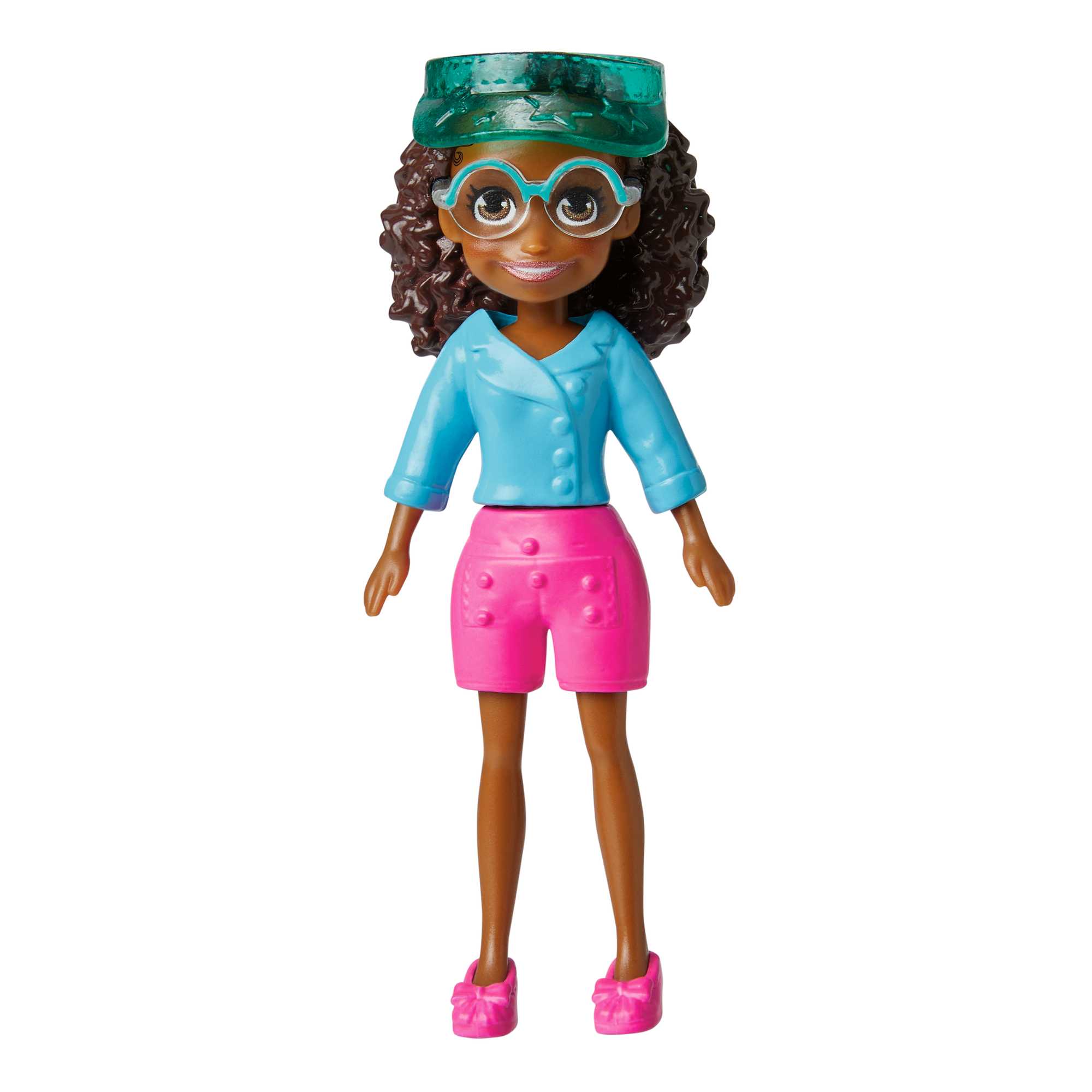 Polly Pocket Poupée et 18 Accessoires, Atelier de Peinture de Shani