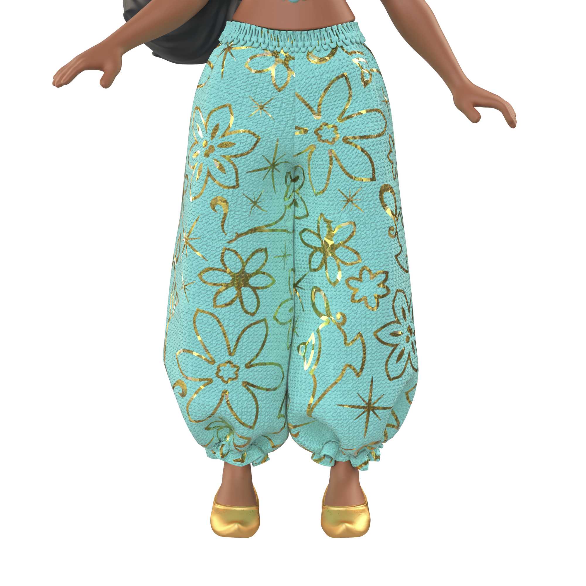 Disney Princesa Boneca Mini Jasmine 9cm