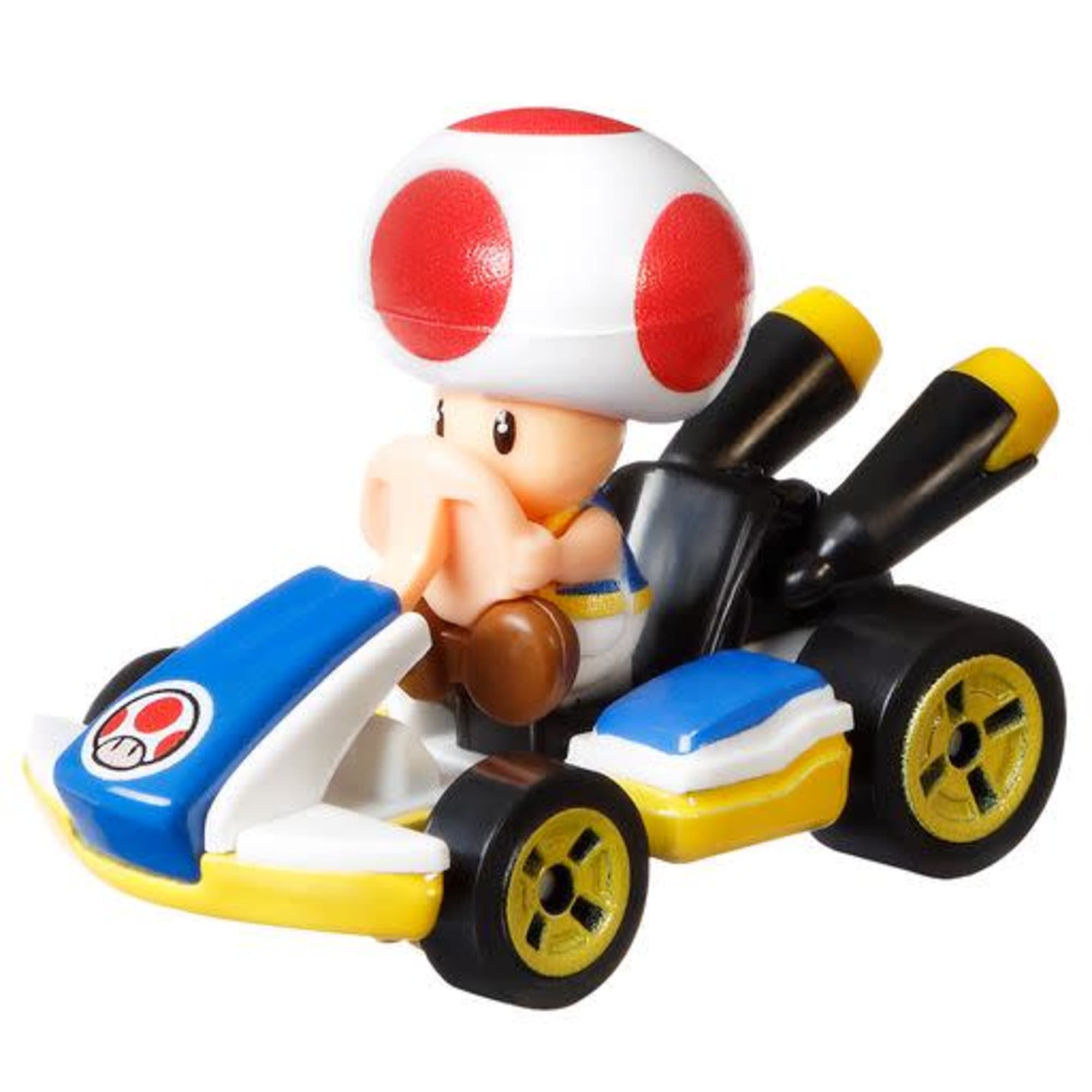 Hot Wheels Mario Kart Véhicule Toad Standard Kart Mattel
