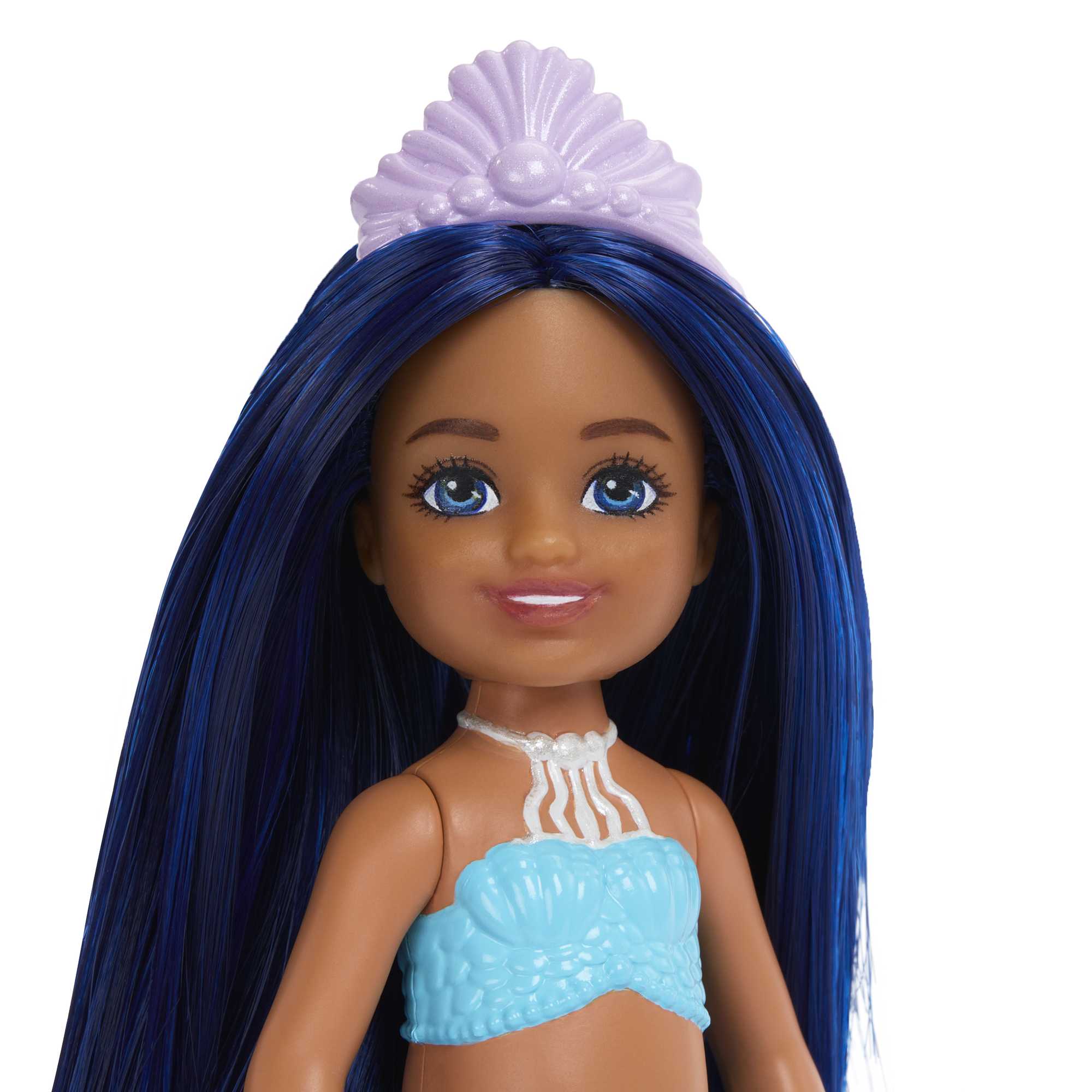 Barbie Mermaid Malibu Doll with Pet and Accessories in Blue