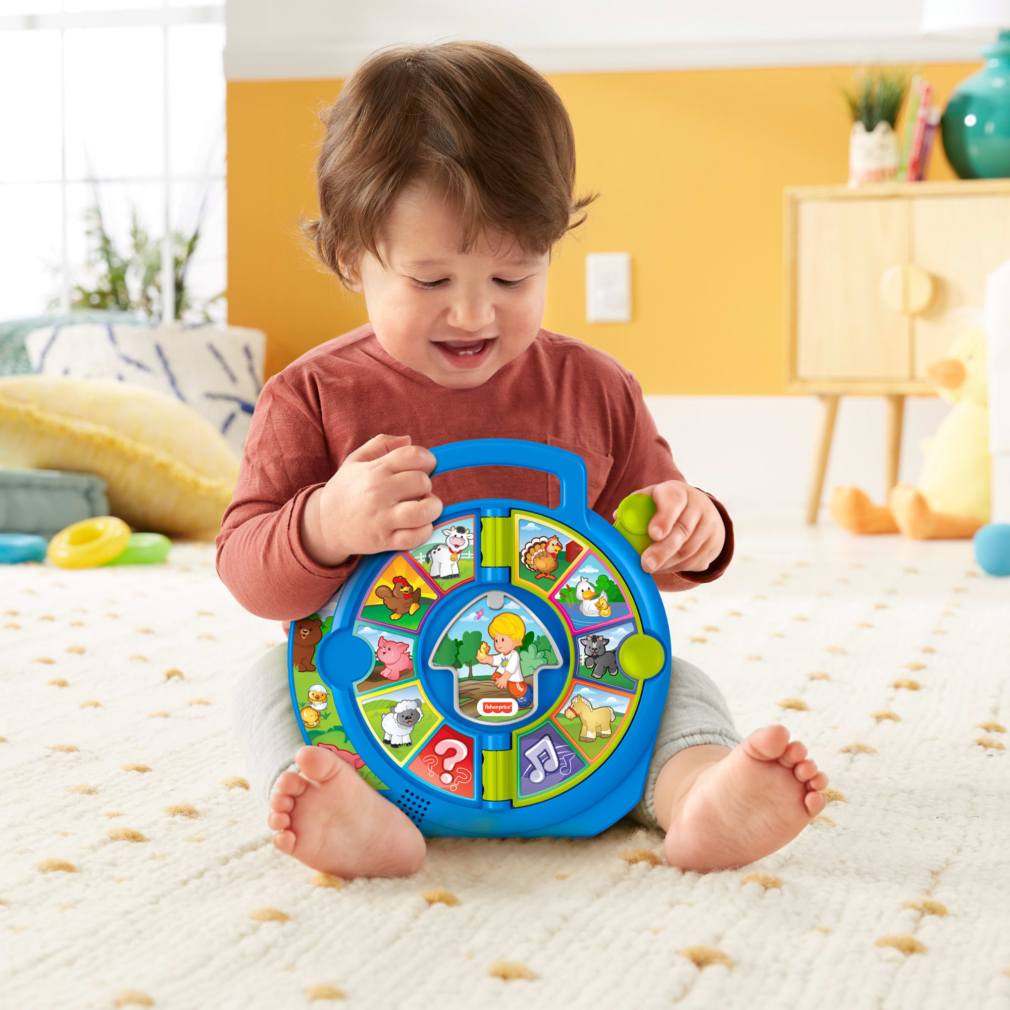 Fisher-Price Little People Le Monde des Animaux See N’ Say Édition Anglaise