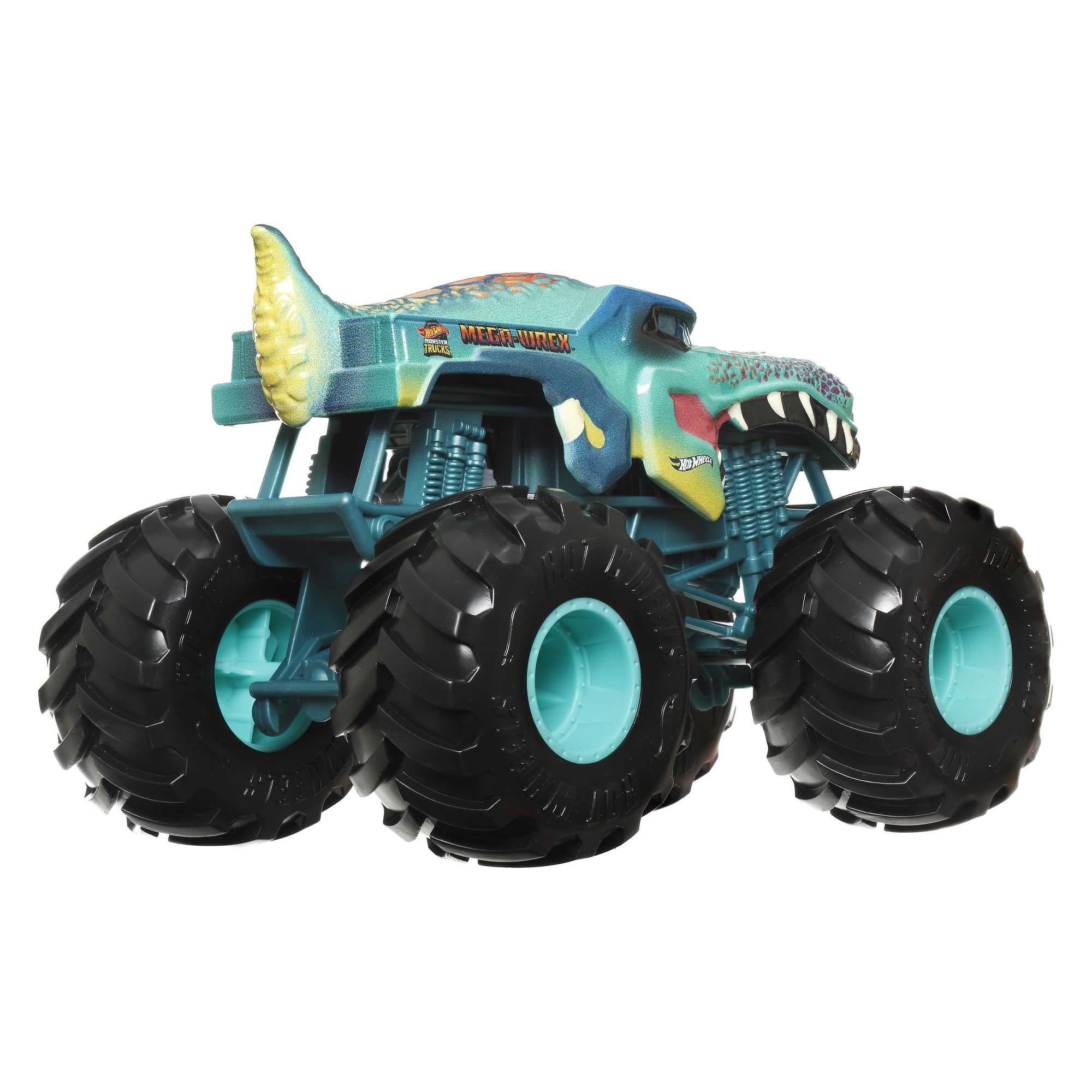 Hot Wheels Monster Trucks Vehículo de Juguete Mega-Wrex Escala 1:24