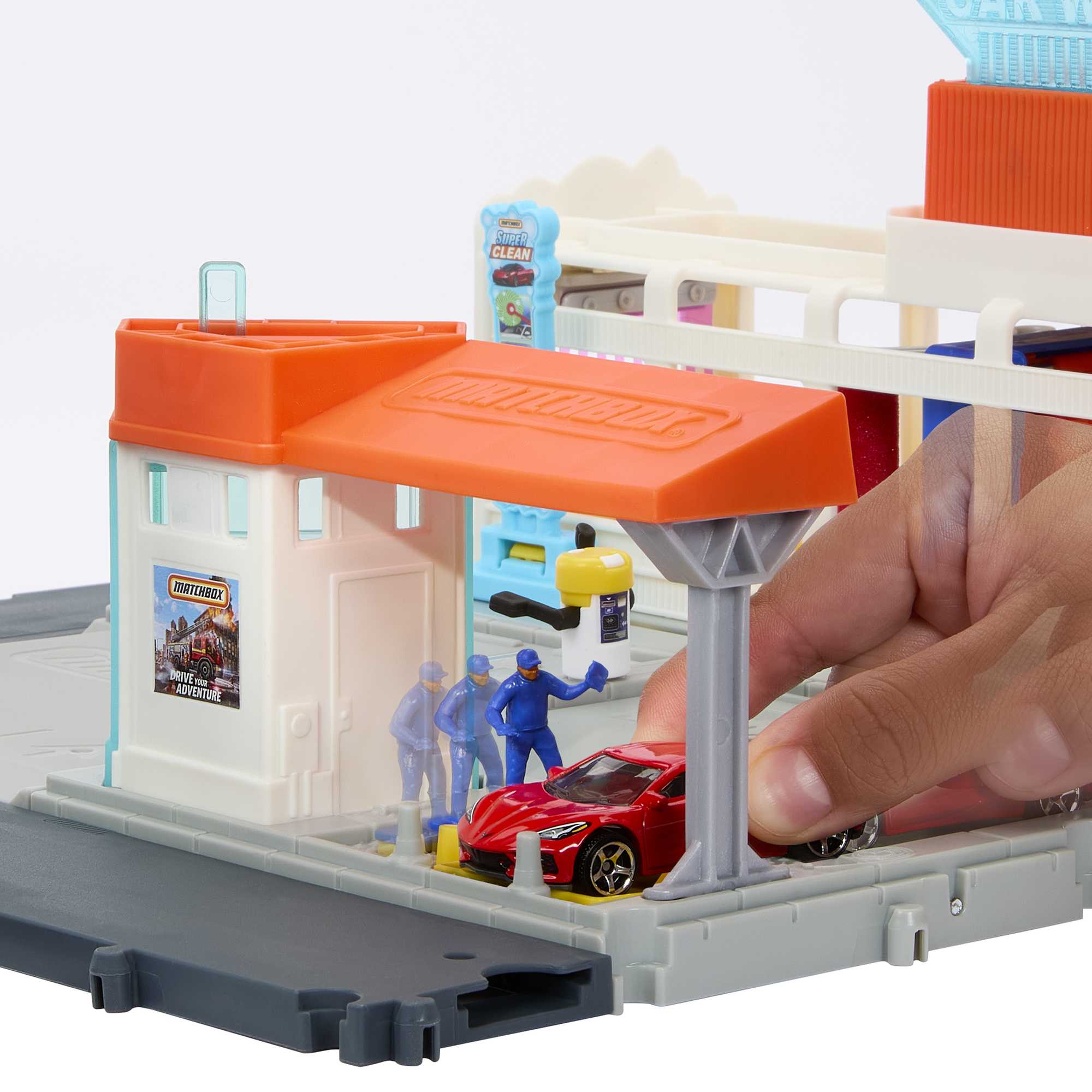 Matchbox Set de Juego Playset de Acción Super Autolavado