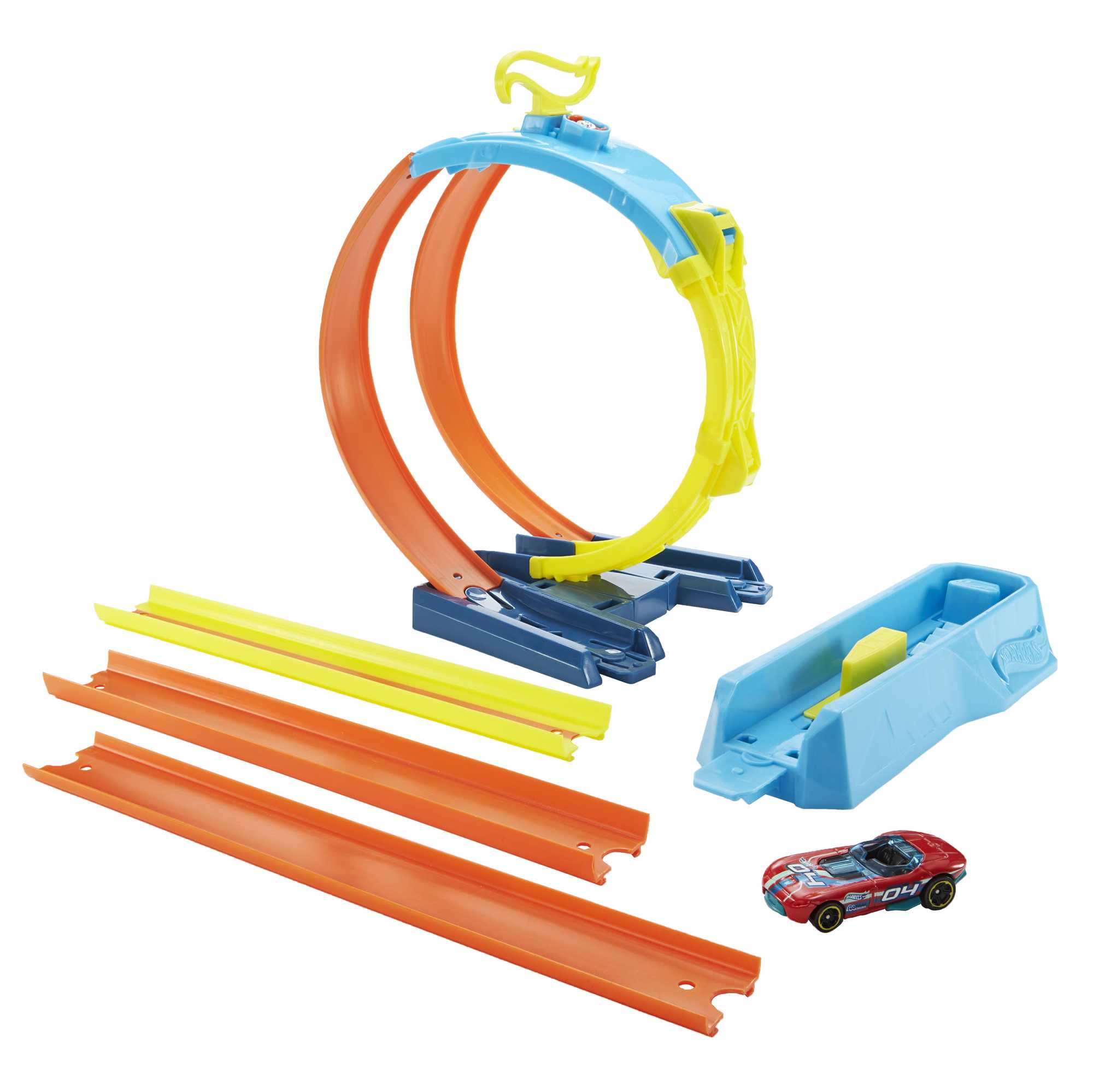 Hot Wheels Track Builder Unlimited Split Loop Pack | Mattel