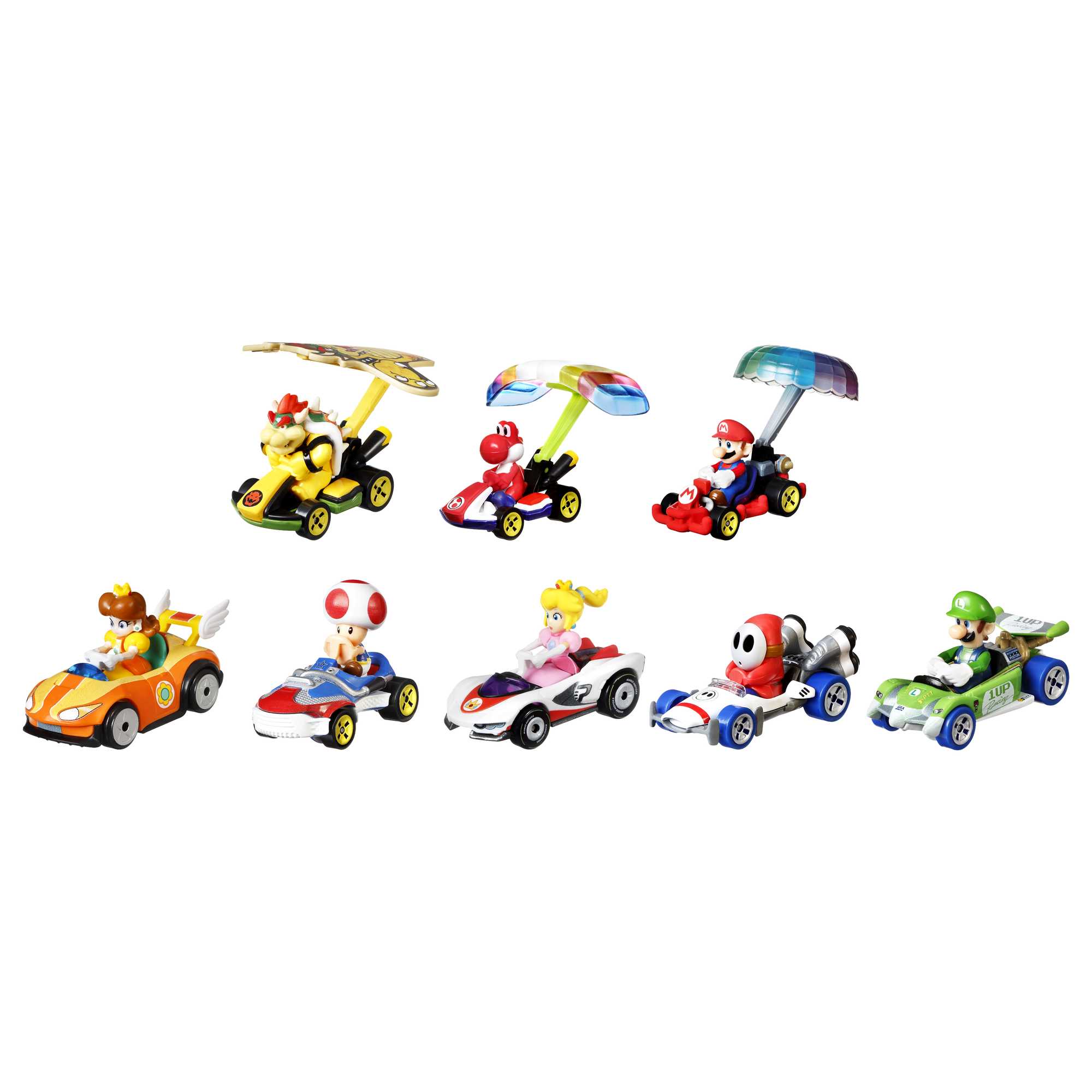 Hot wheels Mariokart Bowsers Castle Chaos Play Set Multicolor