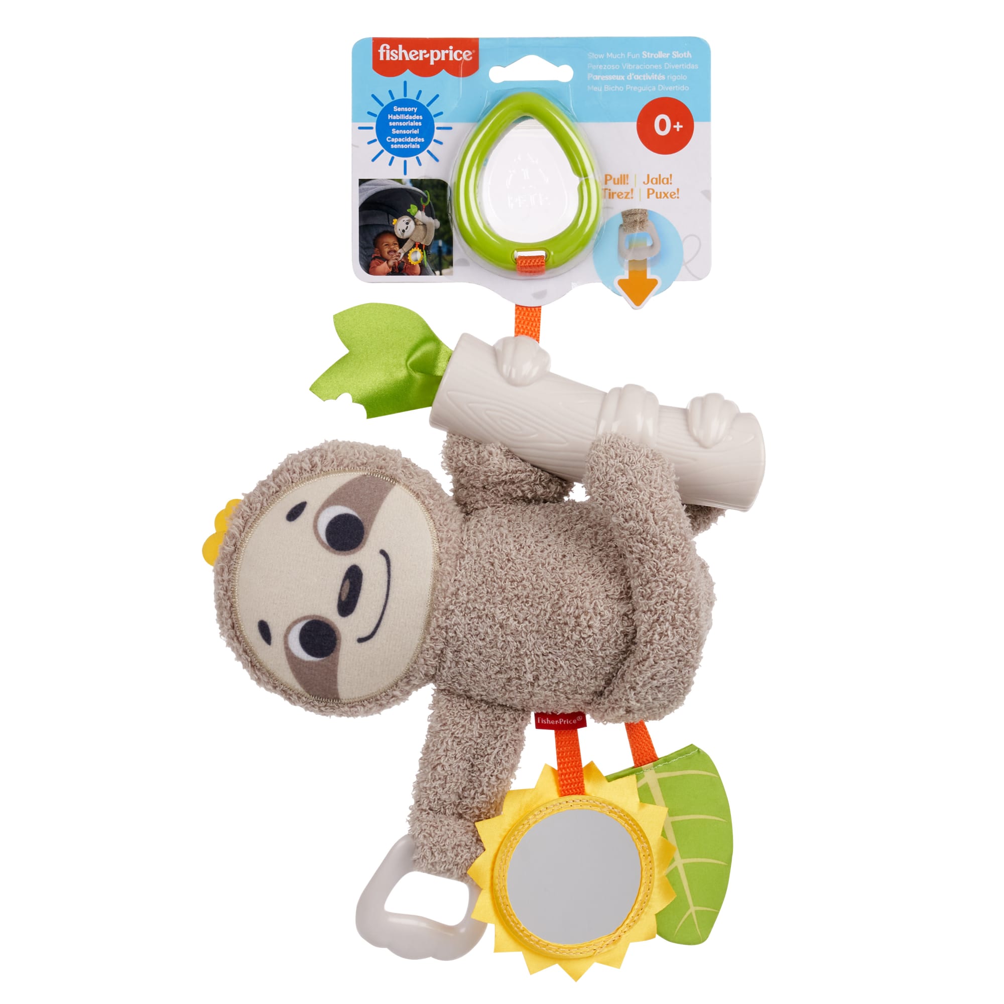 Fisher-Price Slow Much Fun Stroller Sloth