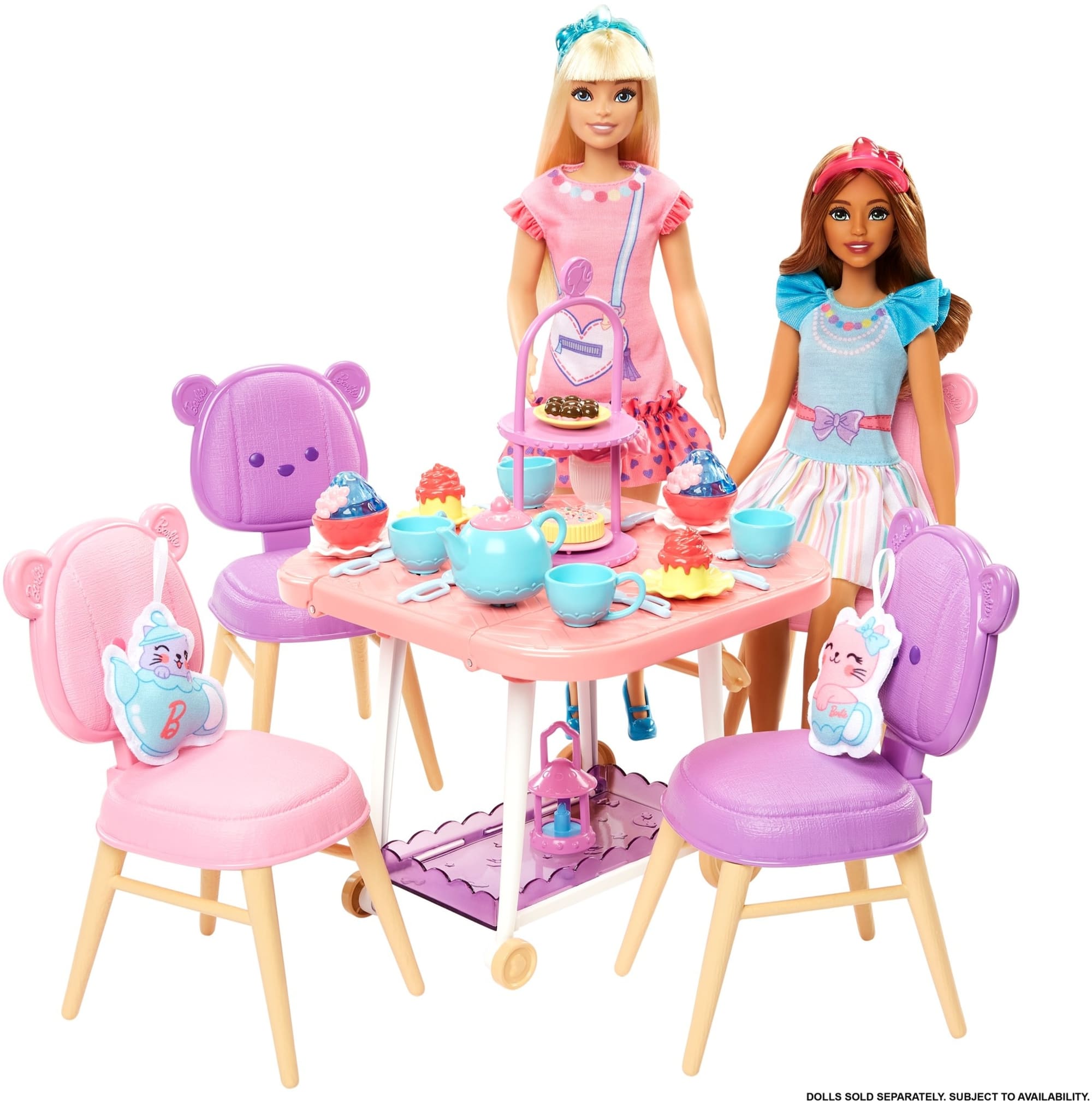 Barbie Sets for Preschoolers | Tea Party and Tent | MATTEL