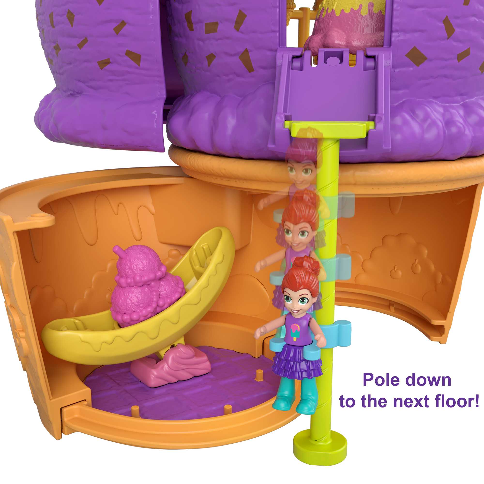 MATTEL sur X : Sneaky sneaky! 😱💕 The latest line of Polly Pocket  compacts has three secret compartments hidden behind peel-away panels. Your  tiny ones will have to collect them all to