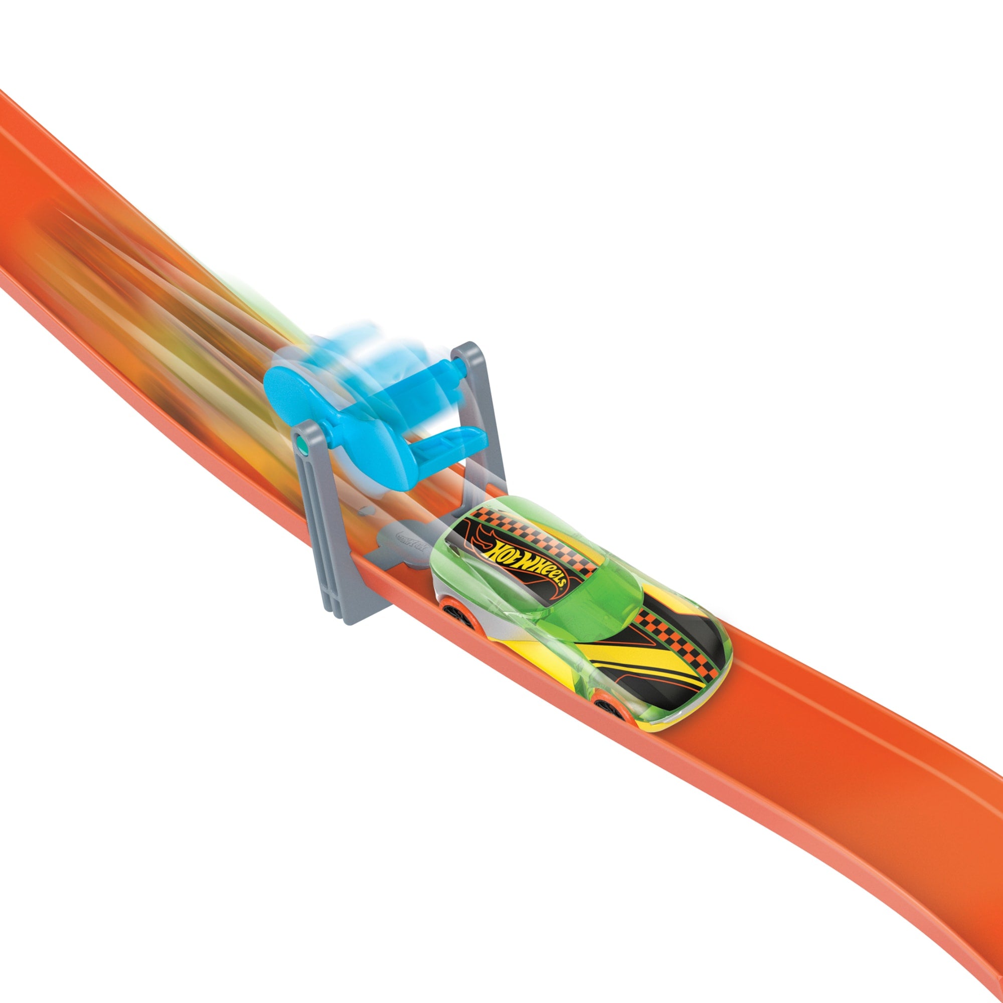 Hot Wheels Track Builder Pista de Brinquedo Caixa Média de Acrobacias Temática de Ar