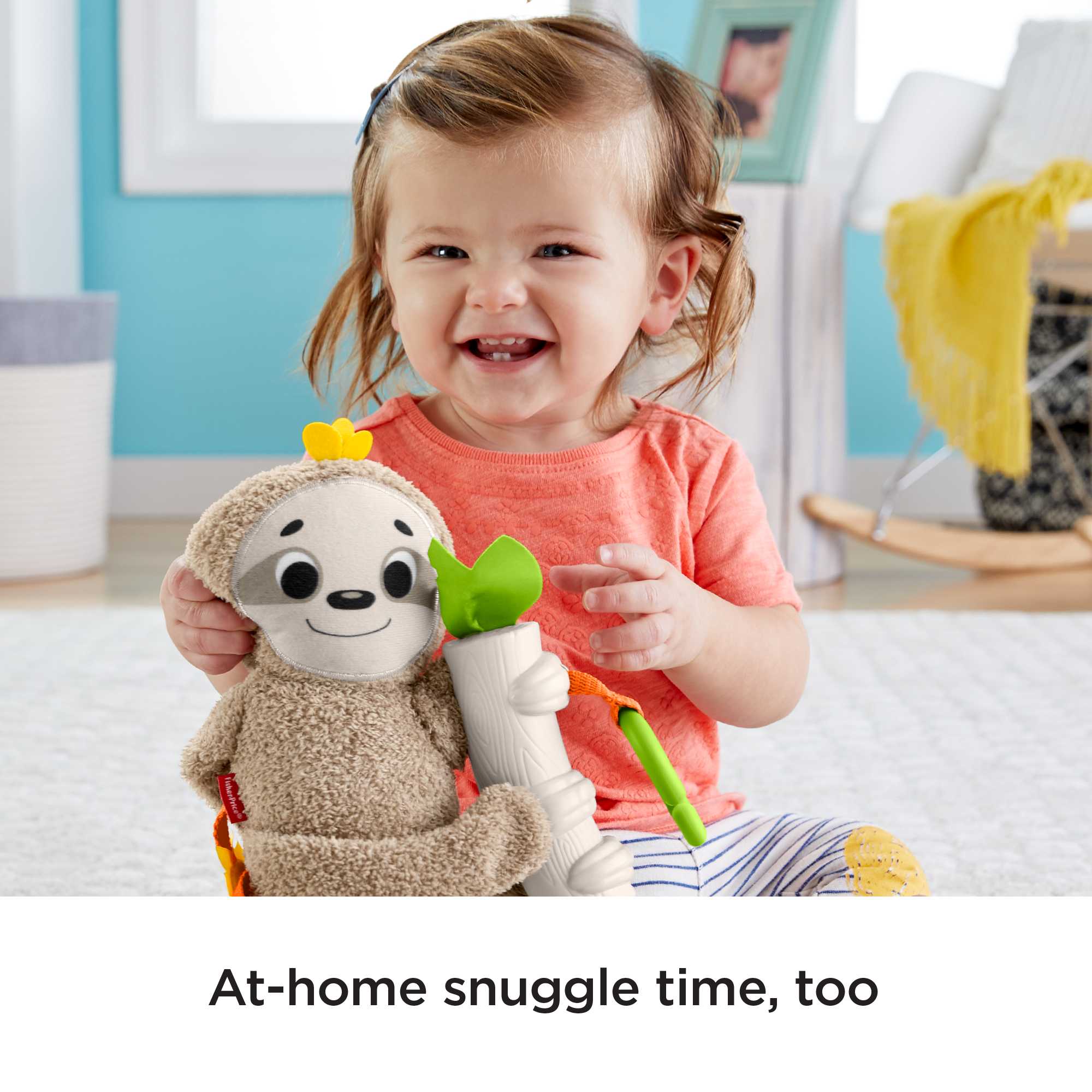 Fisher-Price Slow Much Fun Stroller Sloth