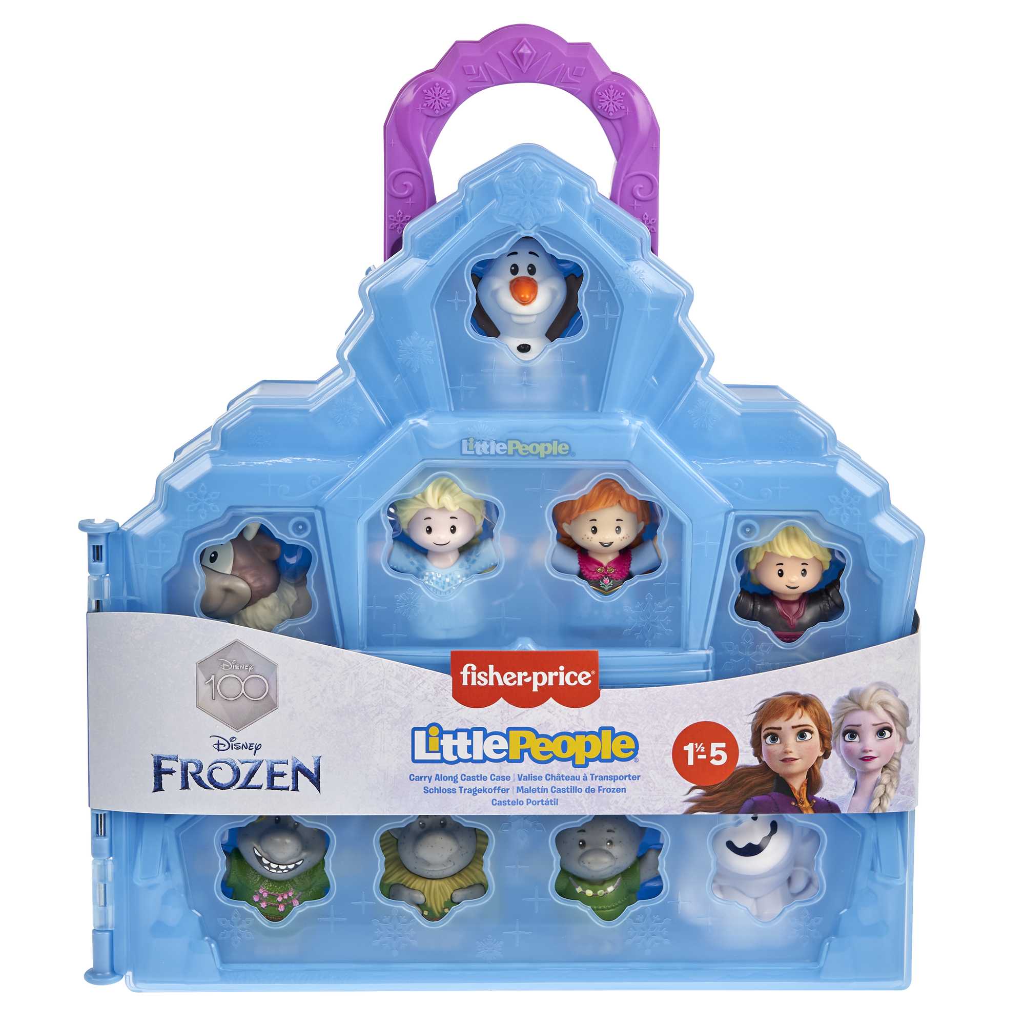 Lp Disney La Reine des Neiges Mallette Château à Transporter