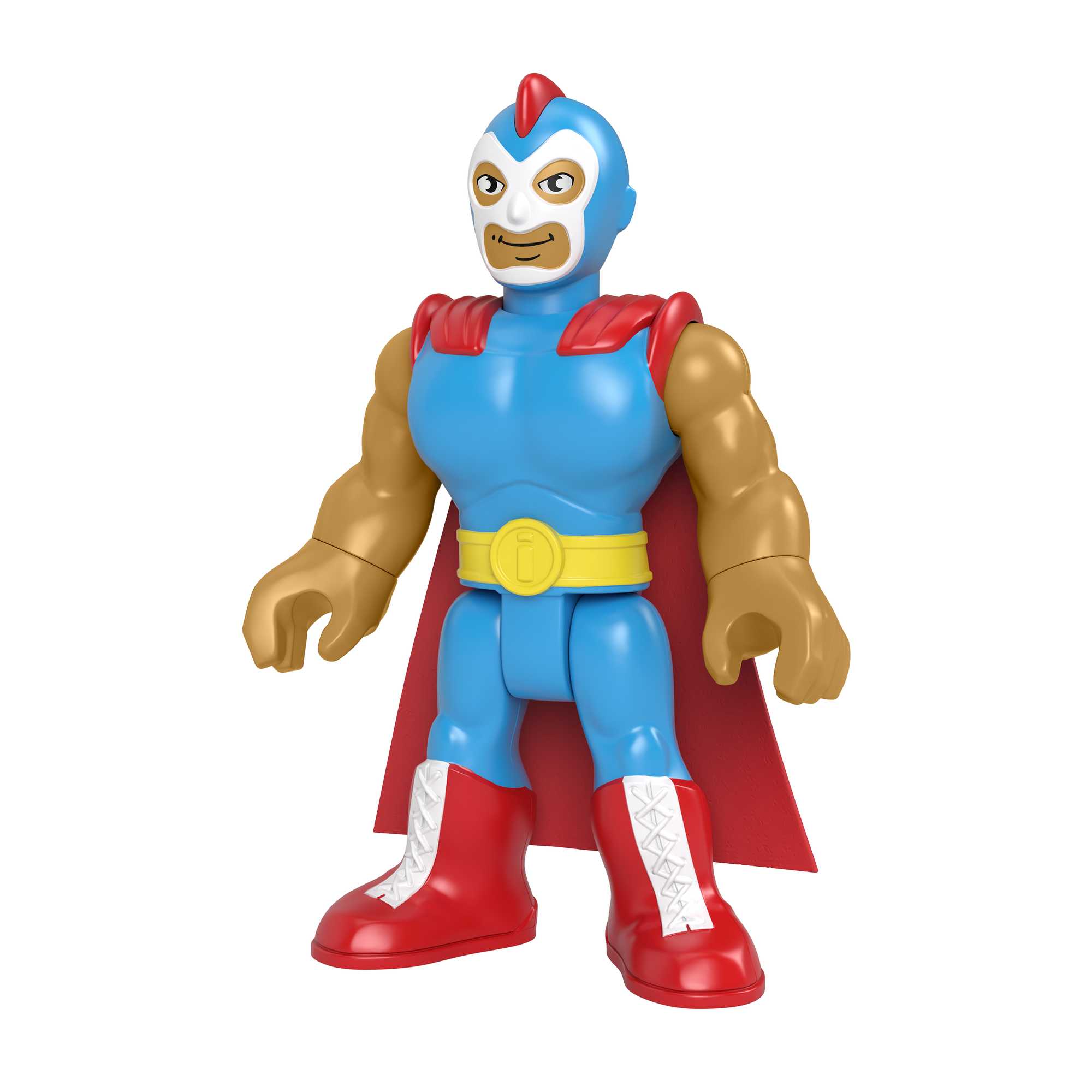 Imaginext Mundo Aventura Figura de Ação Luchador XL 25 cm