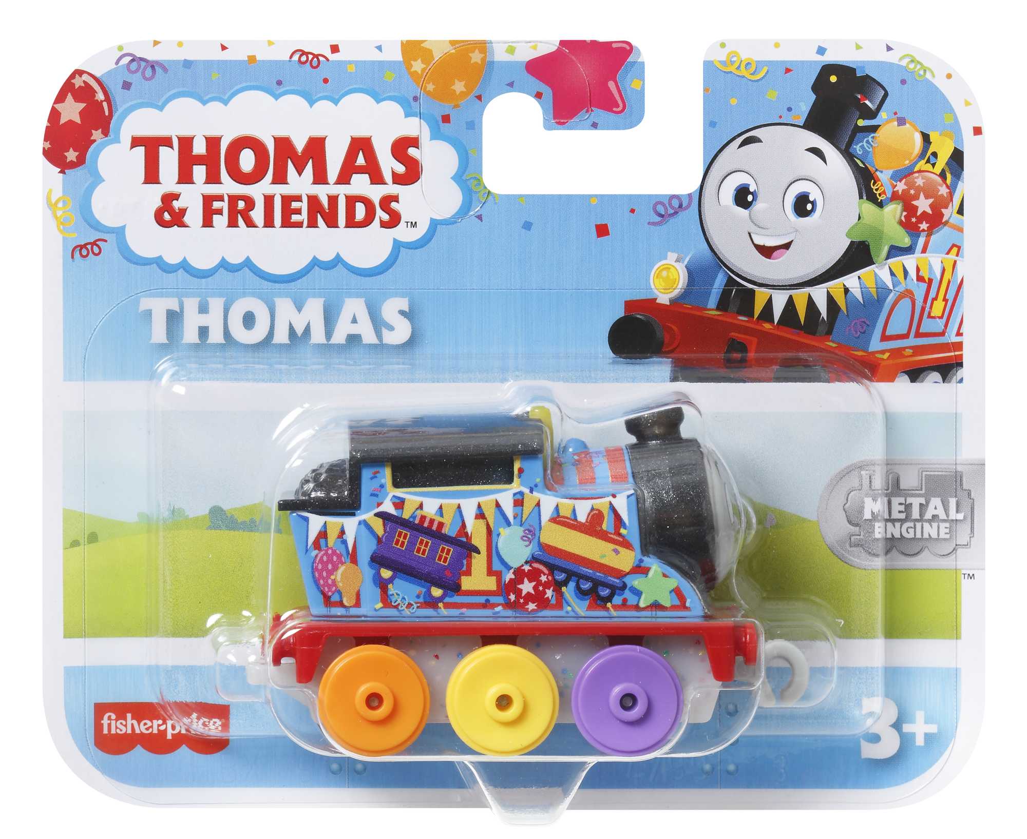 Thomas & Friends Tren de Juguete Celebración Thomas Metálico
