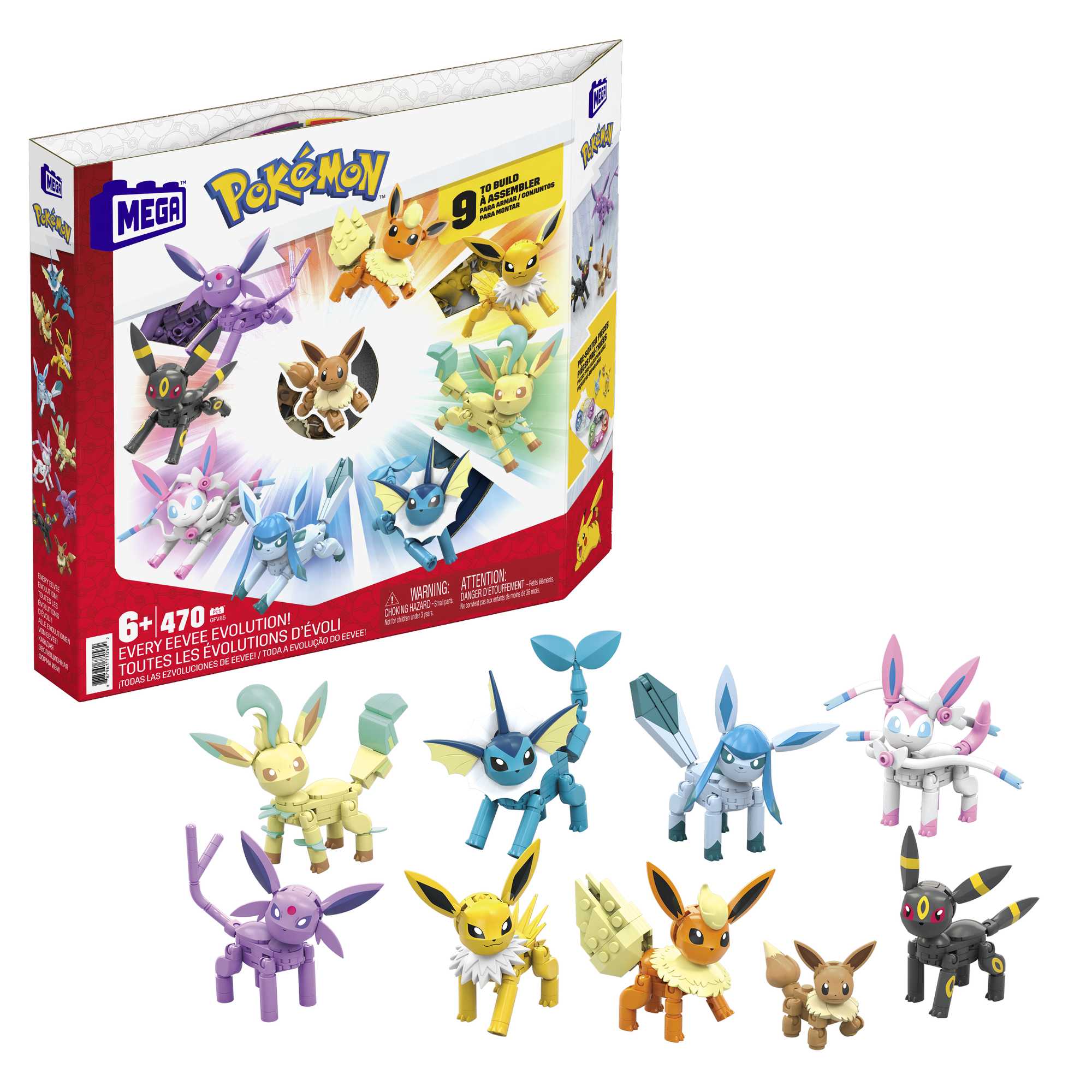 MEGA Pokémon Coffret Évolutions Épiques D’Évoli