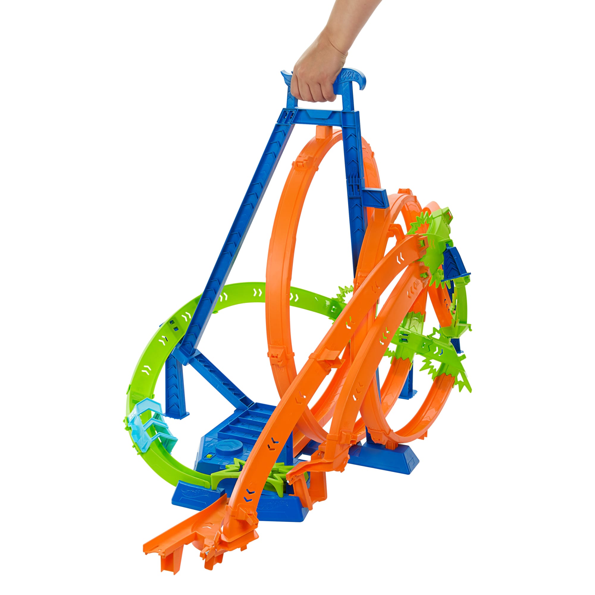 Hot Wheels Coffret Collisions Épiques, 5 Zones de Collisions