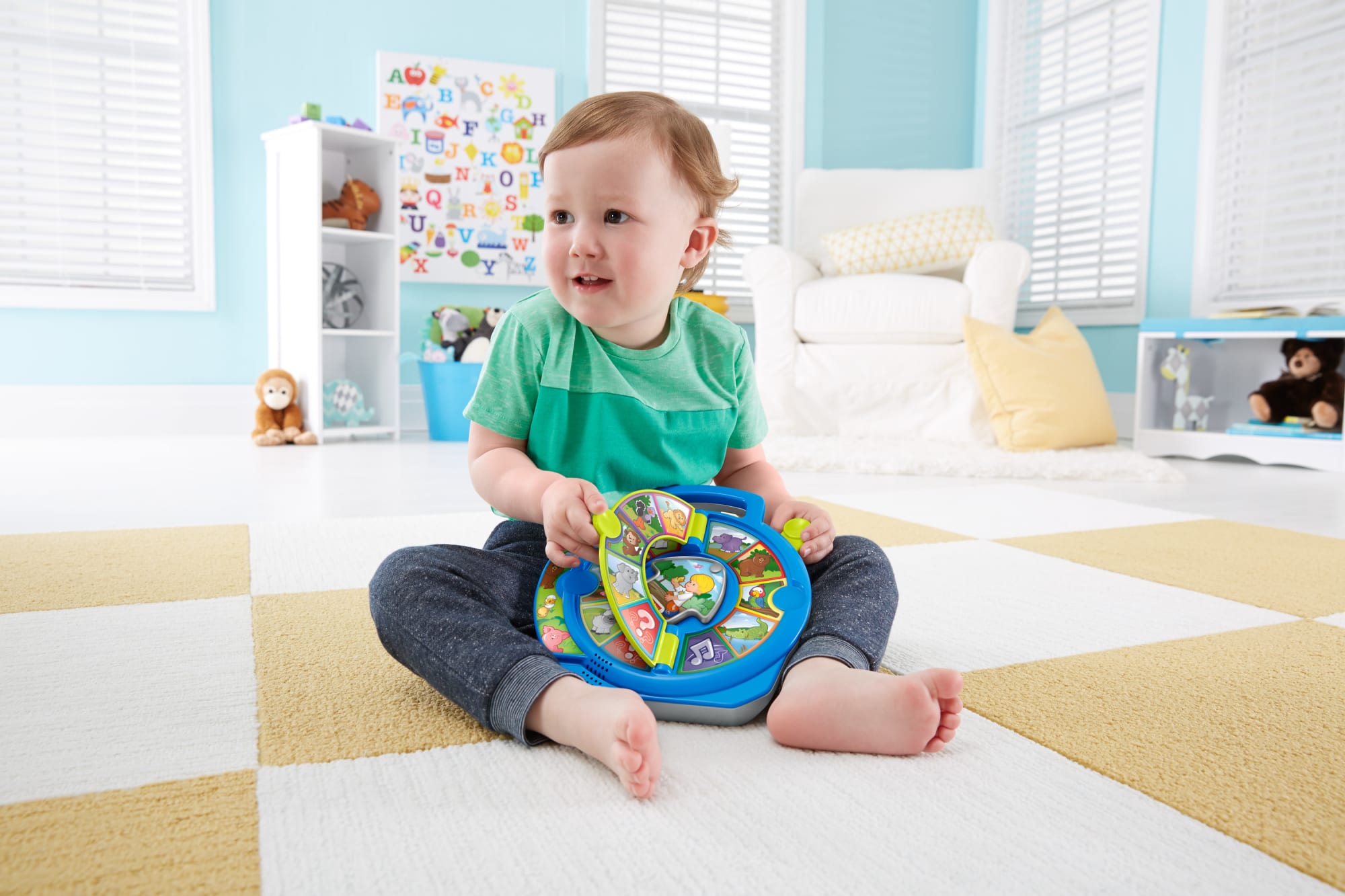 Fisher-Price Little People Le Monde des Animaux See N’ Say Édition Anglaise