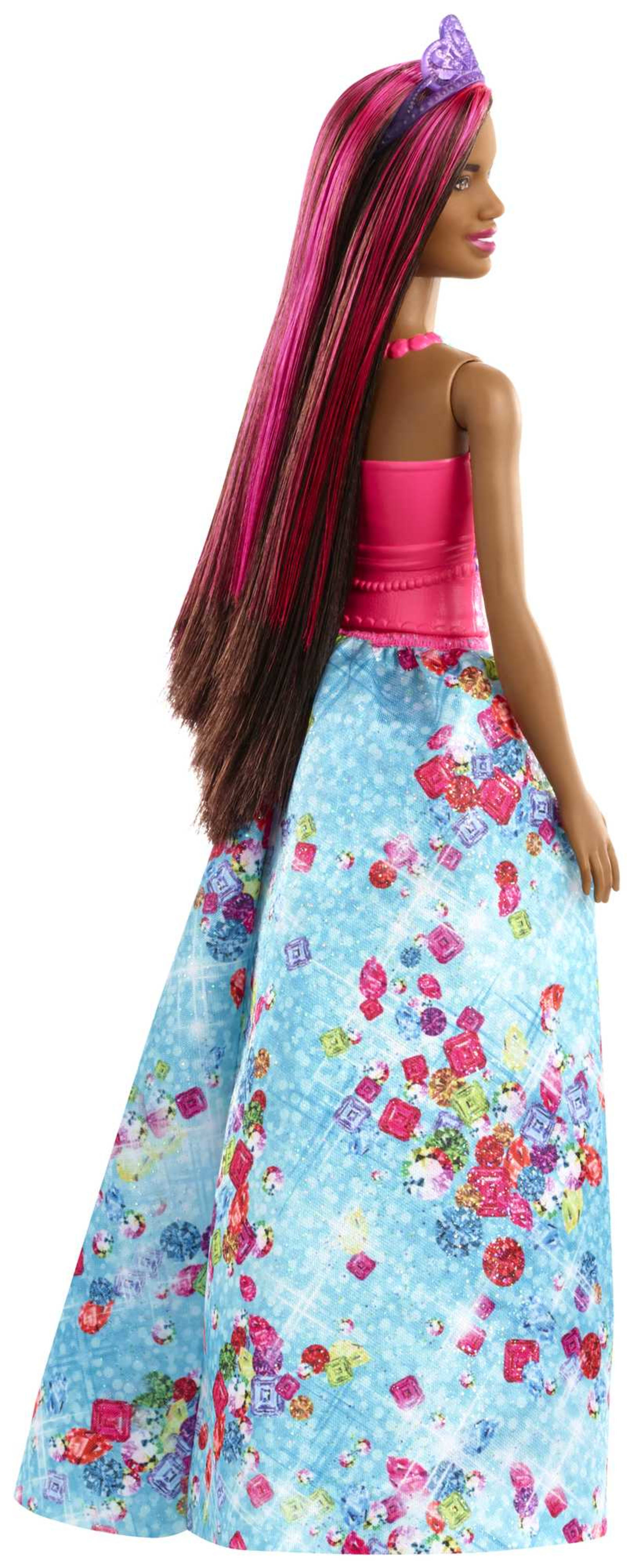Barbie Dreamtopia Muñeca Real Corona Morada
