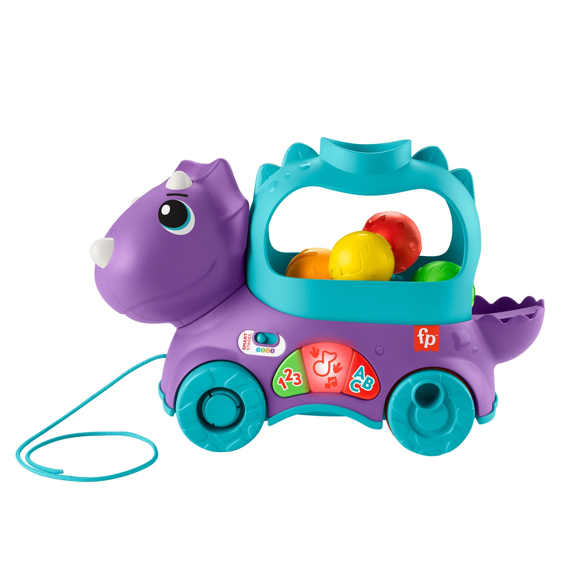 Fisher-Price Brinquedo para Bebês Dino Bolinhas Divertidas