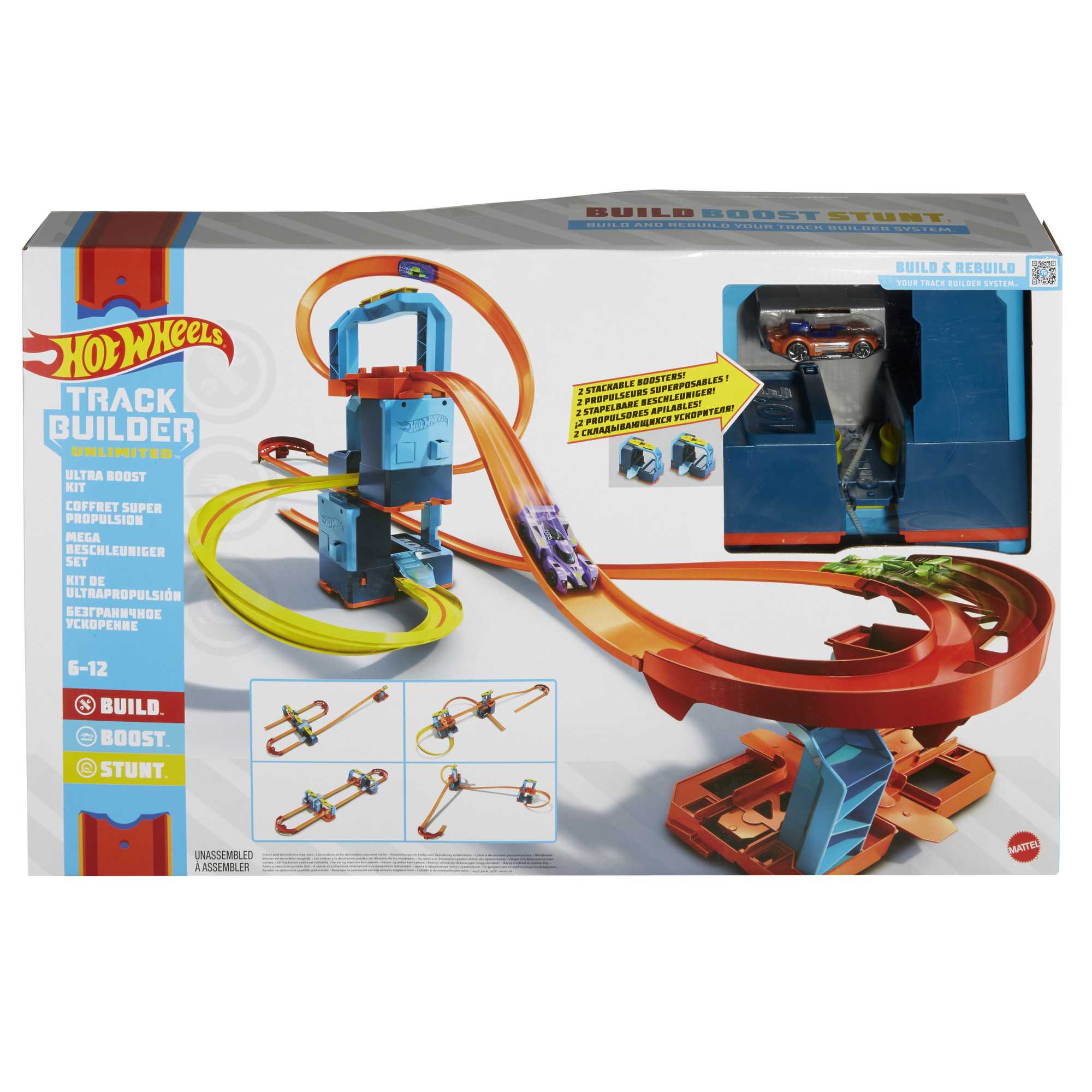 Hot Wheels Track Builder Unlimited Ultra Boost Kit