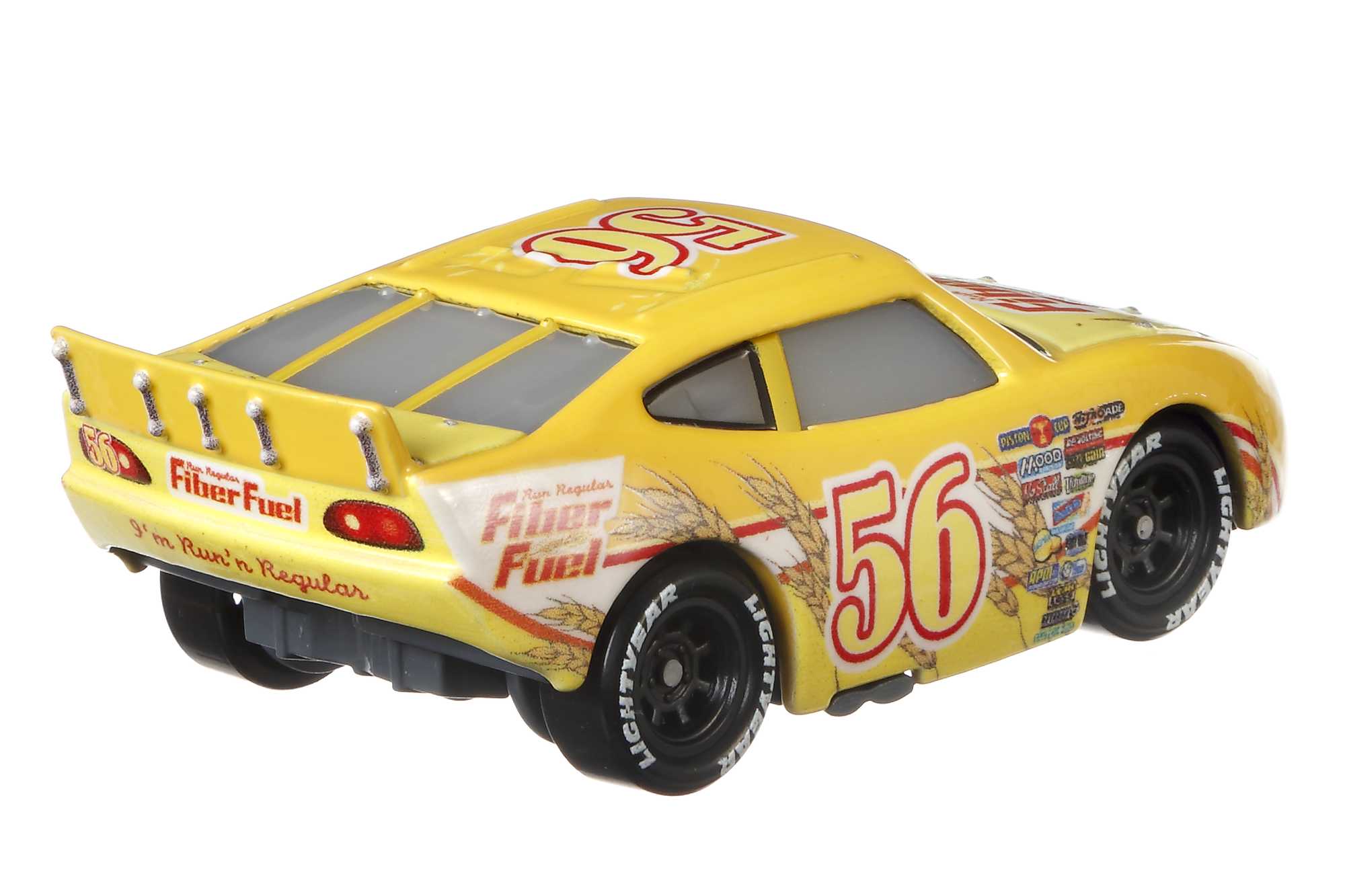 Carros da Disney e Pixar Diecast Veículo de Brinquedo Brush Curber