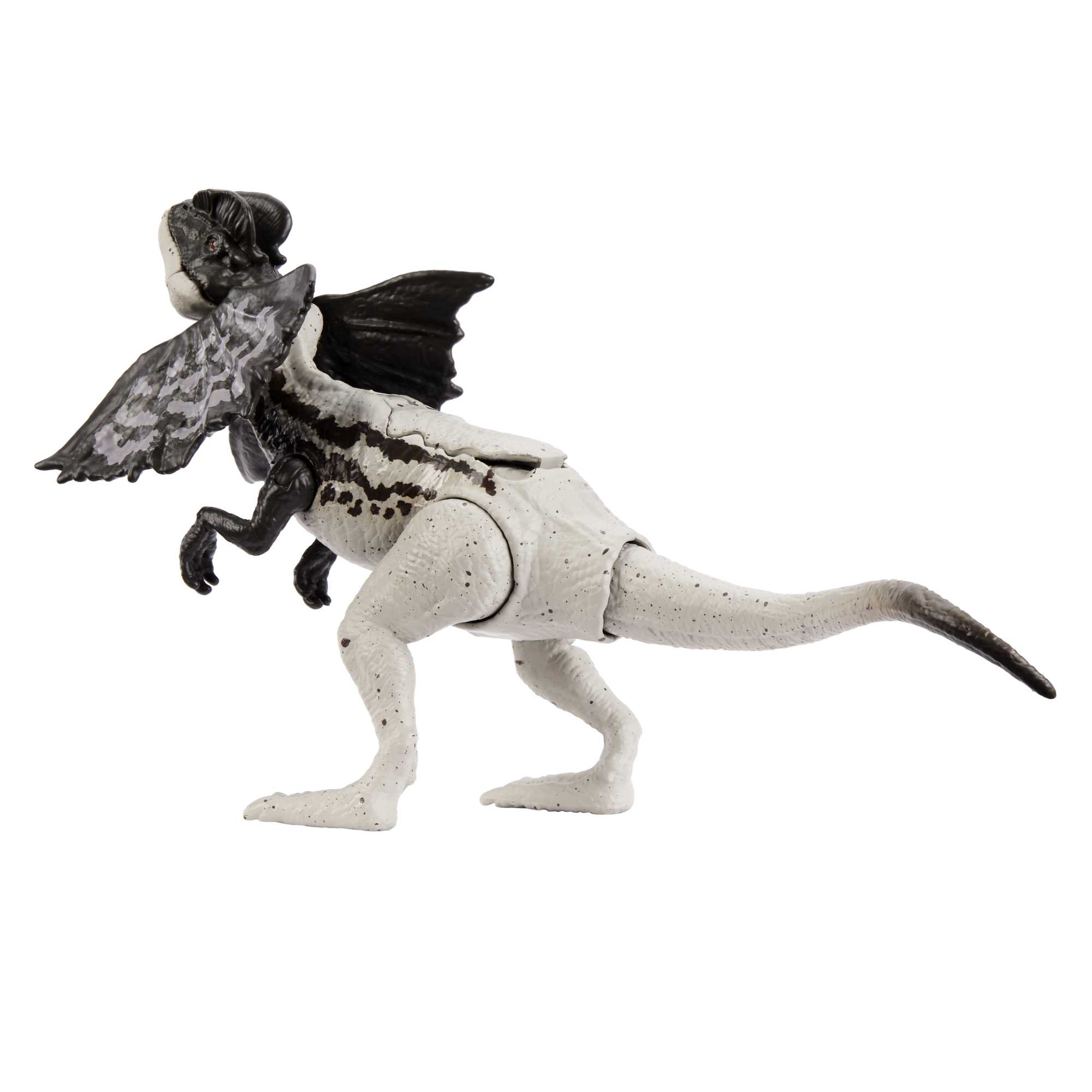 Jurassic World Dinossauro de Brinquedo Dilophosaurus Mordida de Ataque
