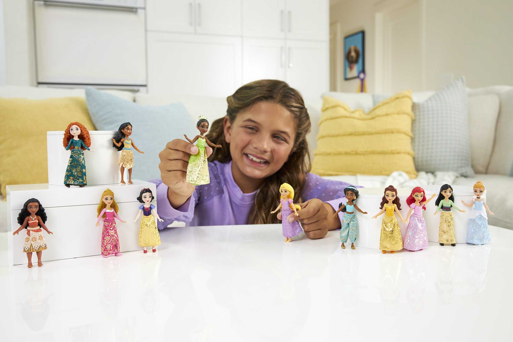 Disney Princesa Boneca Mini Jasmine 9cm