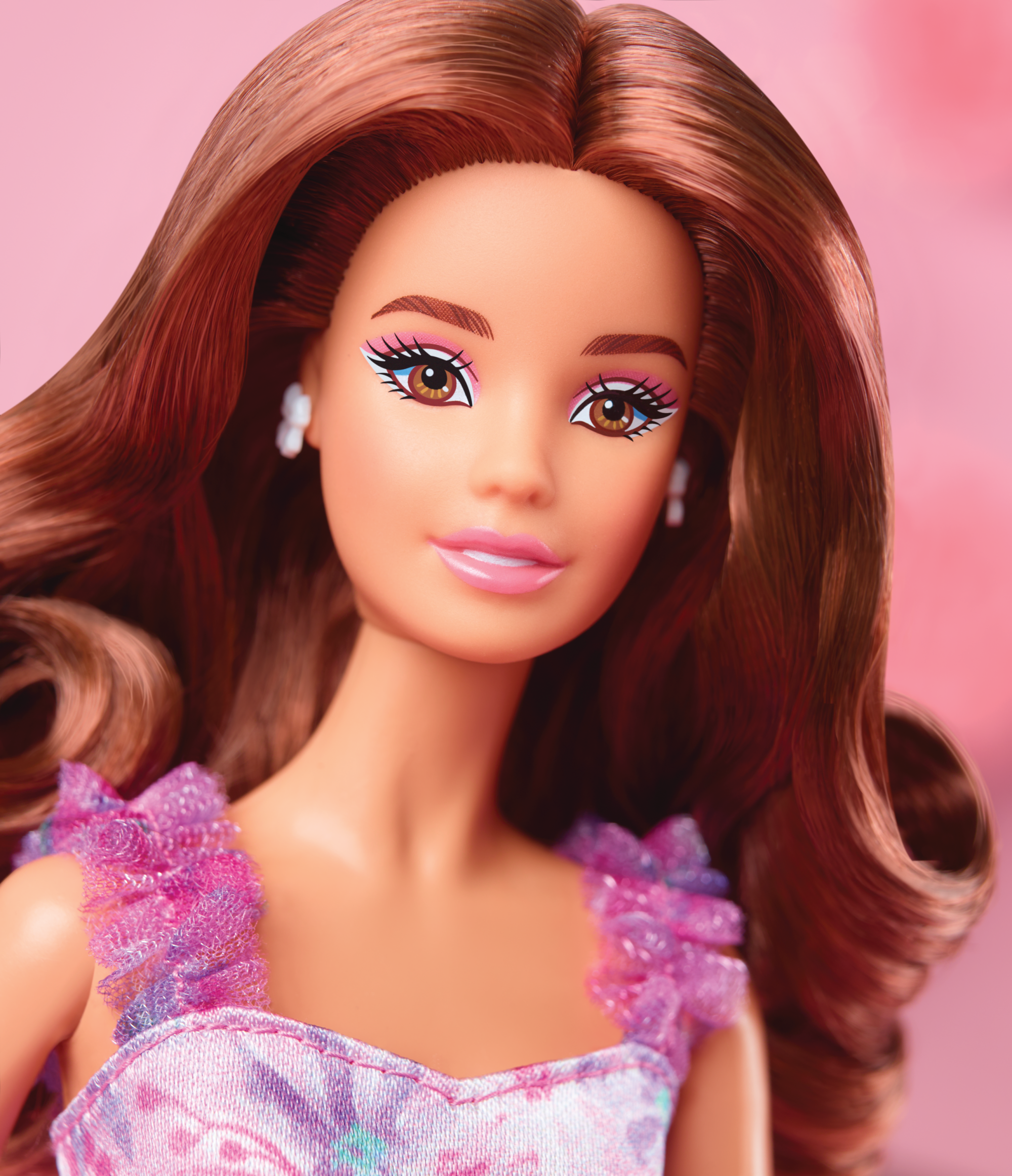 #7356 NIB Mattel Feliz Cumpleanos Anniversaire Happy Birthday Barbie