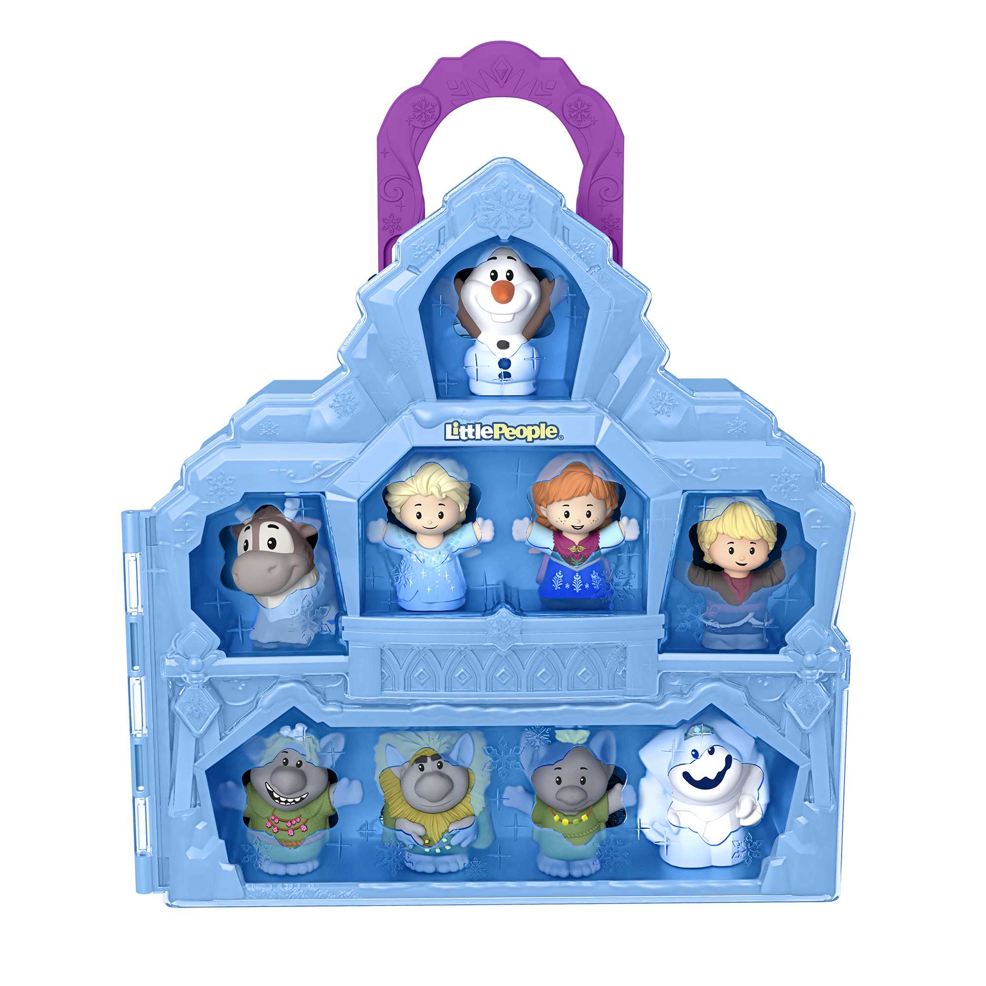 Lp Disney La Reine des Neiges Mallette Château à Transporter